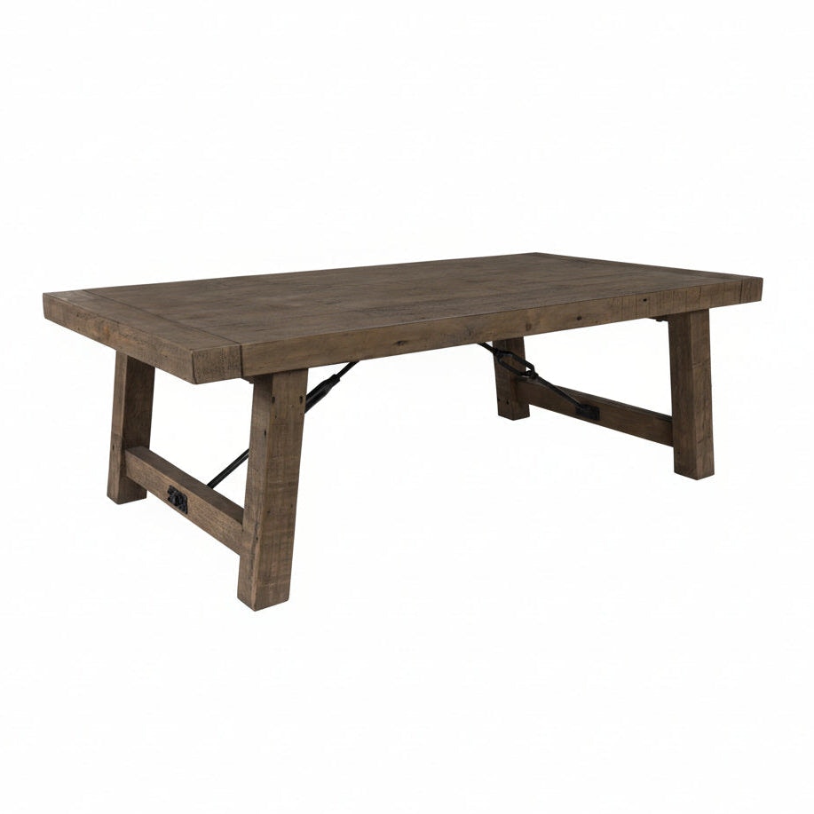 Classic Home Tuscany 55 Coffee Table Distressed Brown 51030830