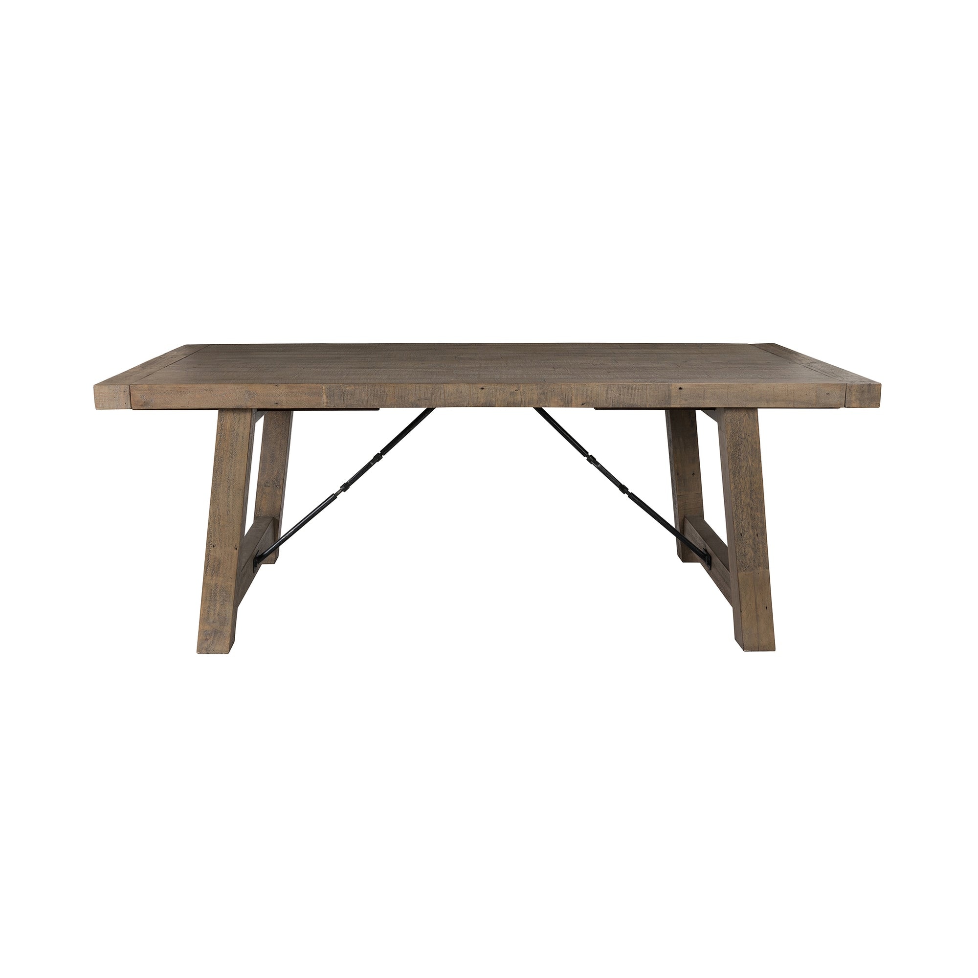 Classic Home Tuscany 84-106 Extendable Dining Table - Distressed Brown 51030814