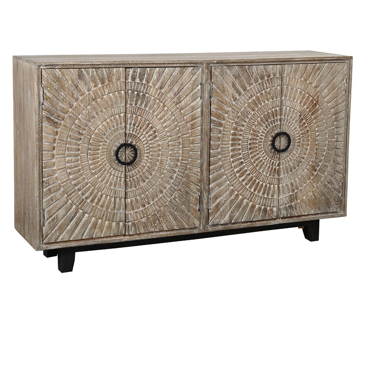 Classic Home Vivienne Solid Wood 4 Door Cabinet 52010493