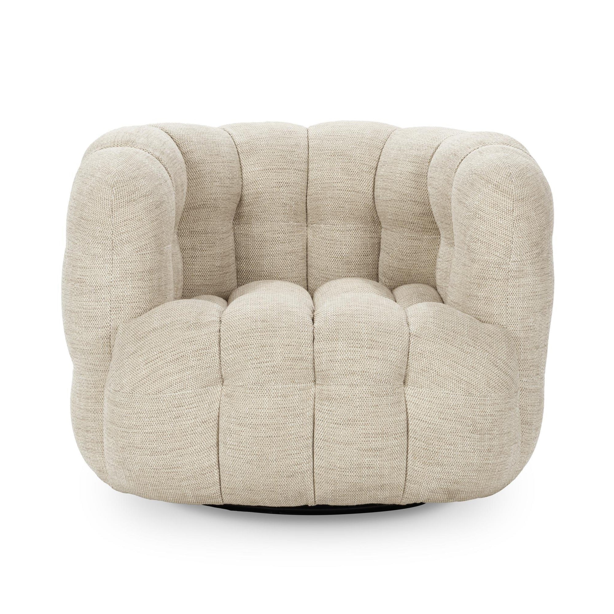 Classic Home Walter Swivel Accent Chair - Flax 53051775