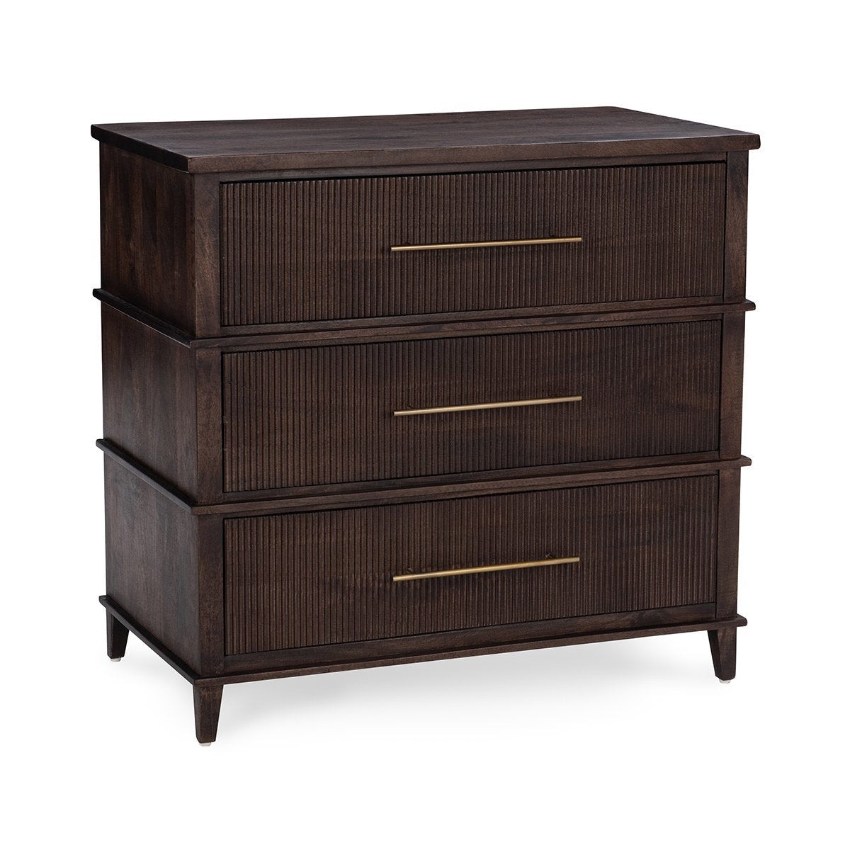 Classic Home Westlake Solid Wood 3 Drawer Chest - Kona Brown 52010996