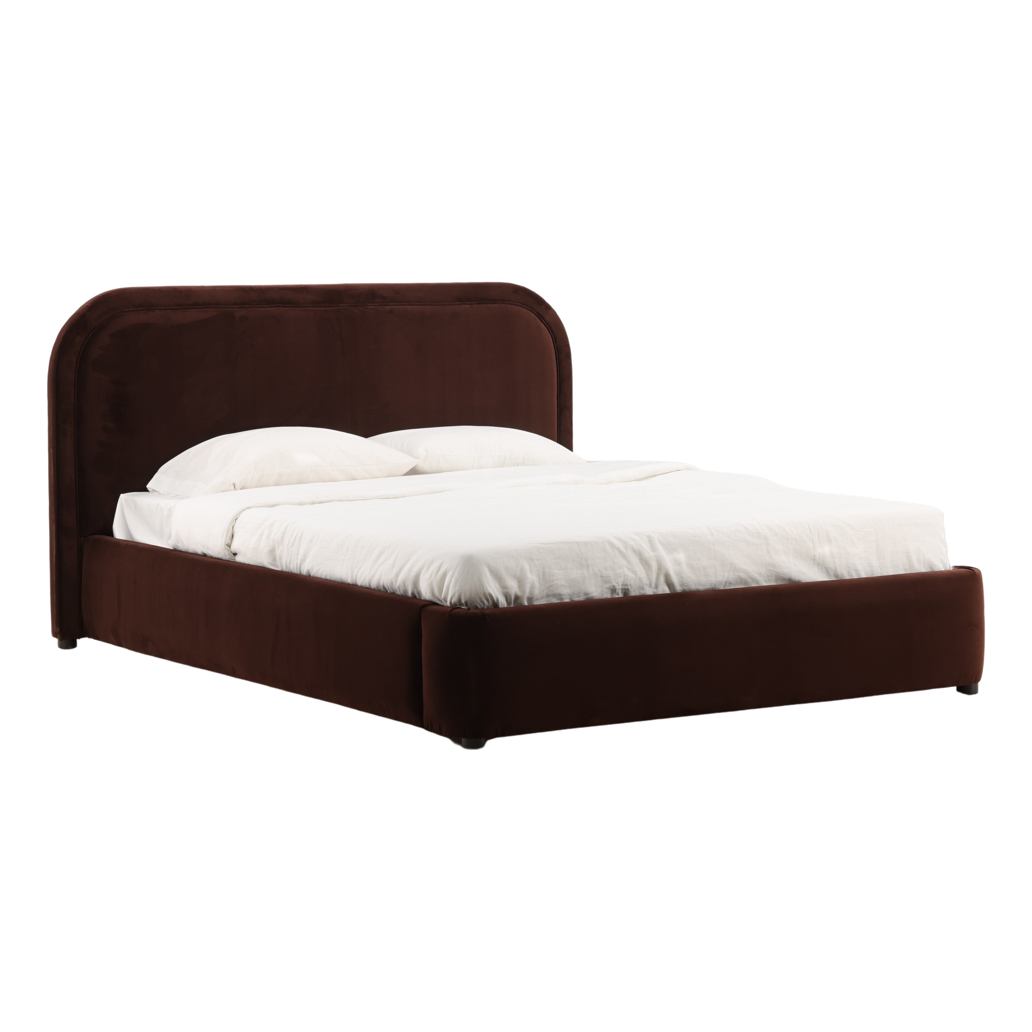 Dovetail Furniture Agi Bed DOV3216Q-CHOC