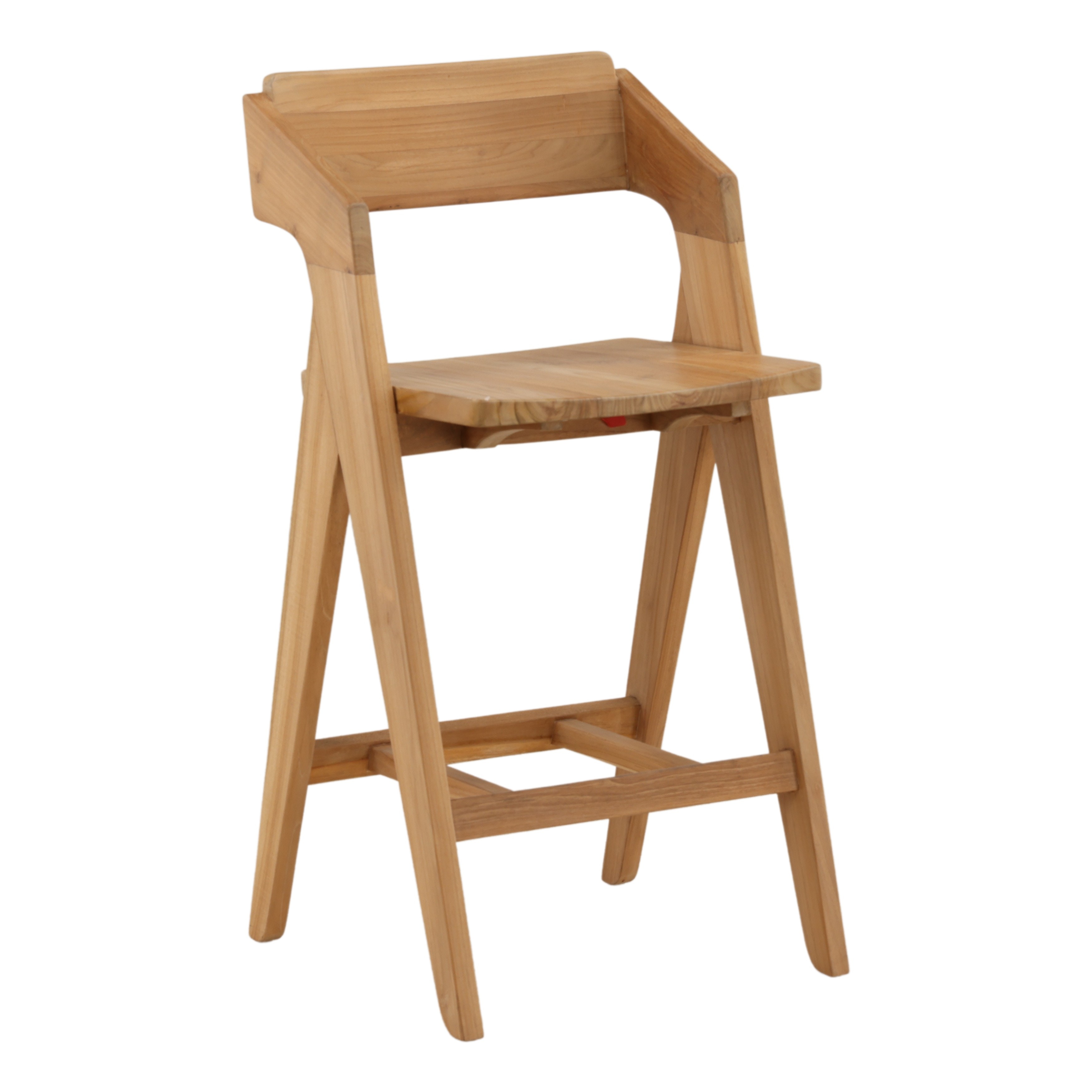 Dovetail Furniture Aimi Outdoor Barstool DOV92005-NATL