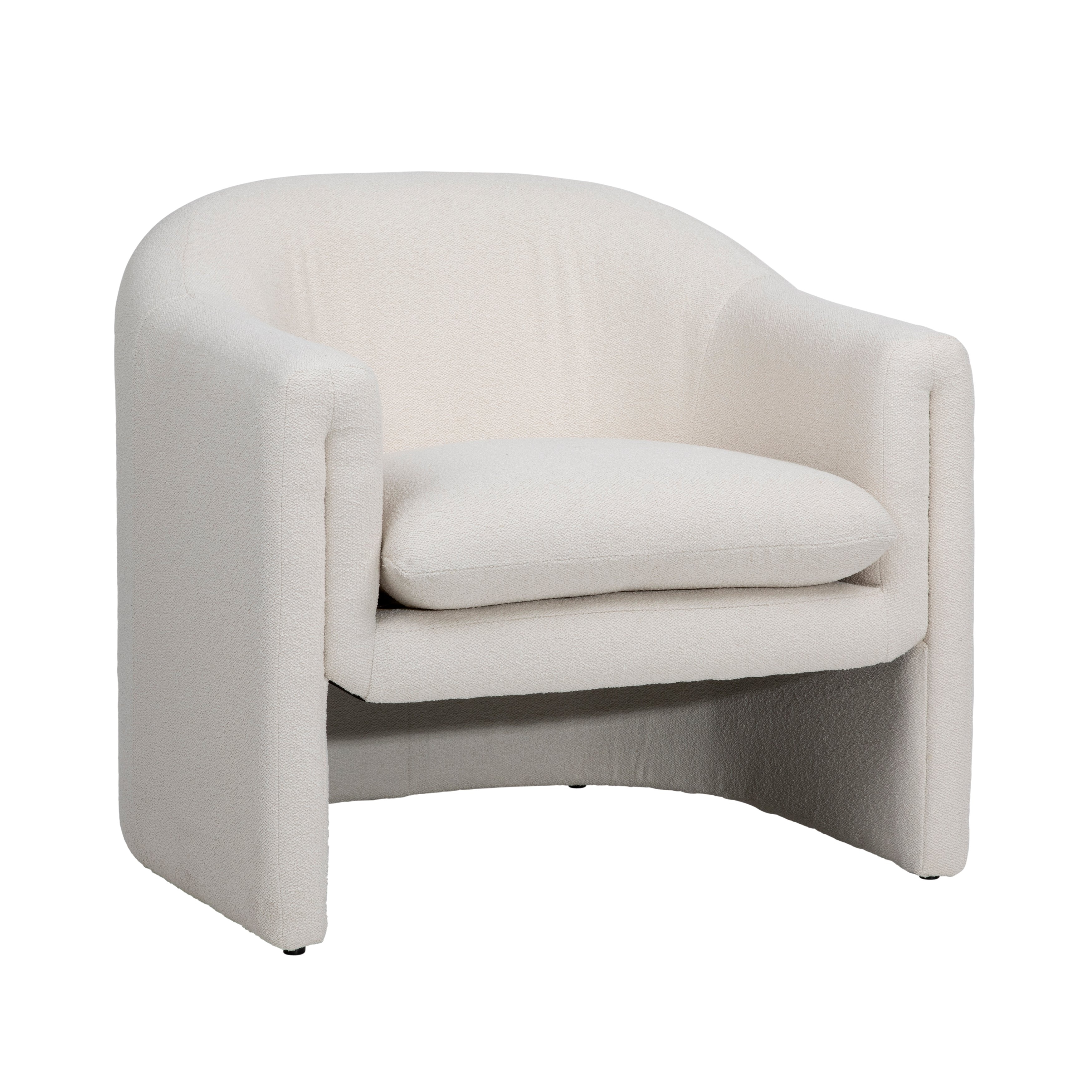 Dovetail Furniture Alda Occasional Chair DOV34036-CREM