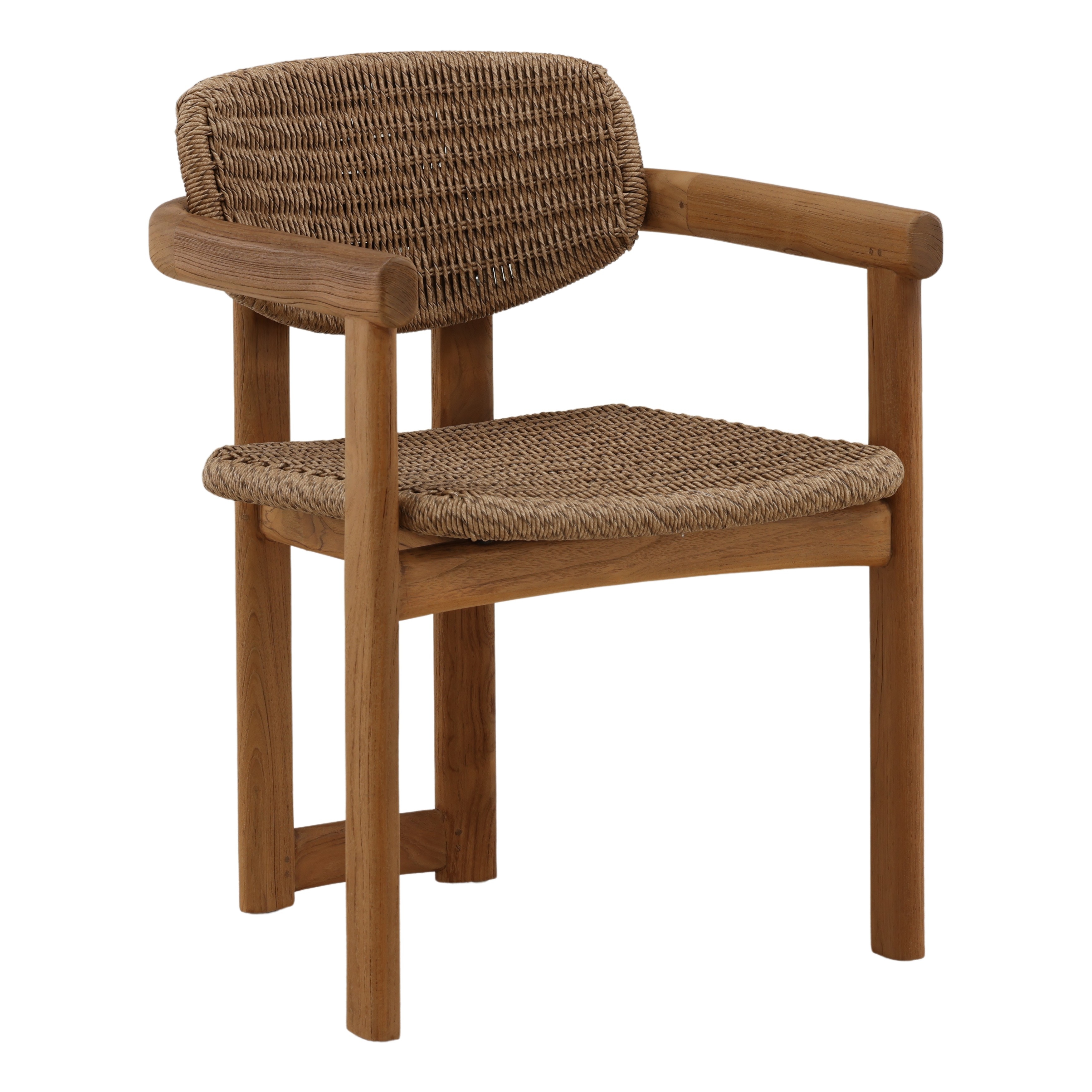 Dovetail Furniture Alva Outdoor Dining Chair DOV10010-LTBR
