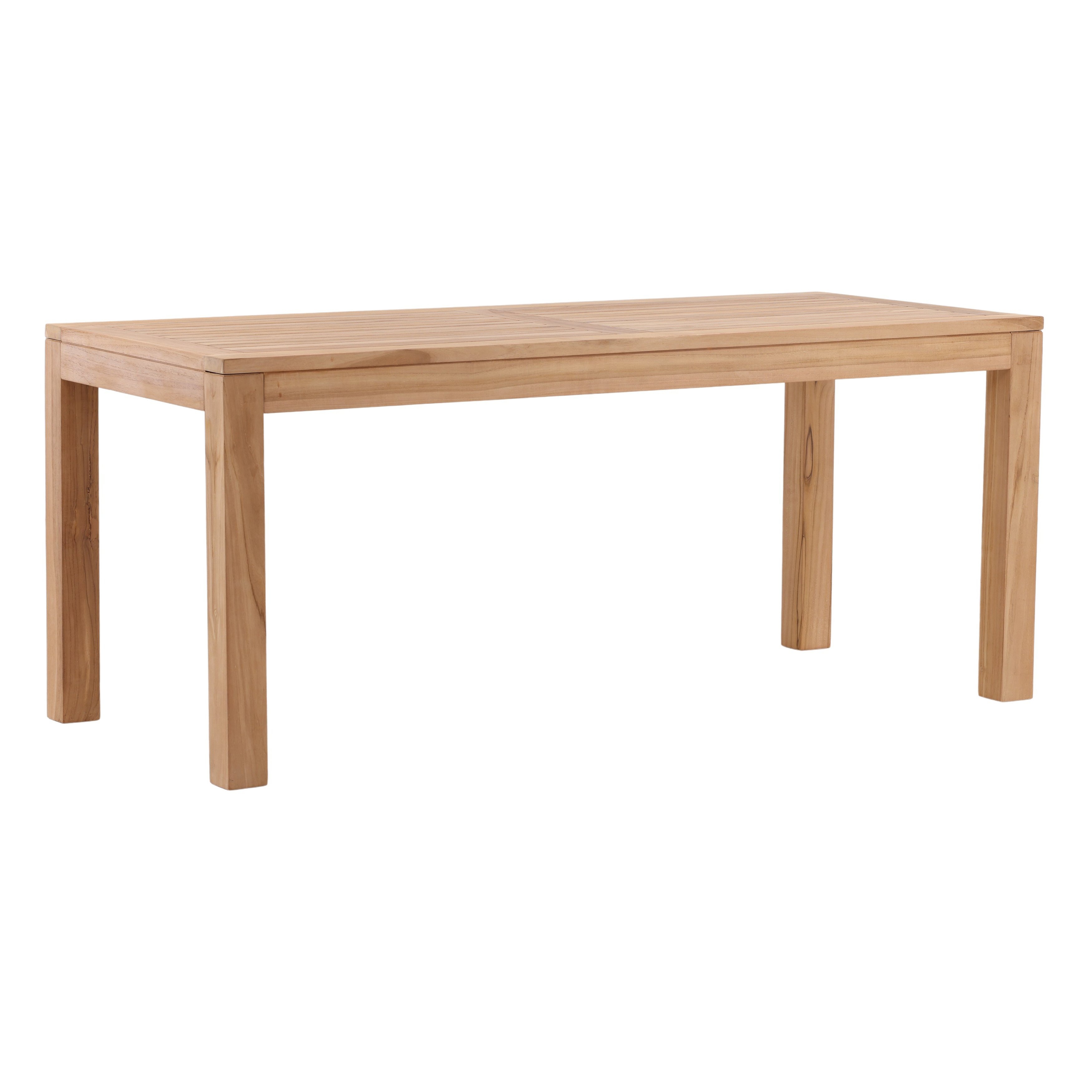 Dovetail Furniture Alyn Outdoor Dining Table DOV42000-NATL