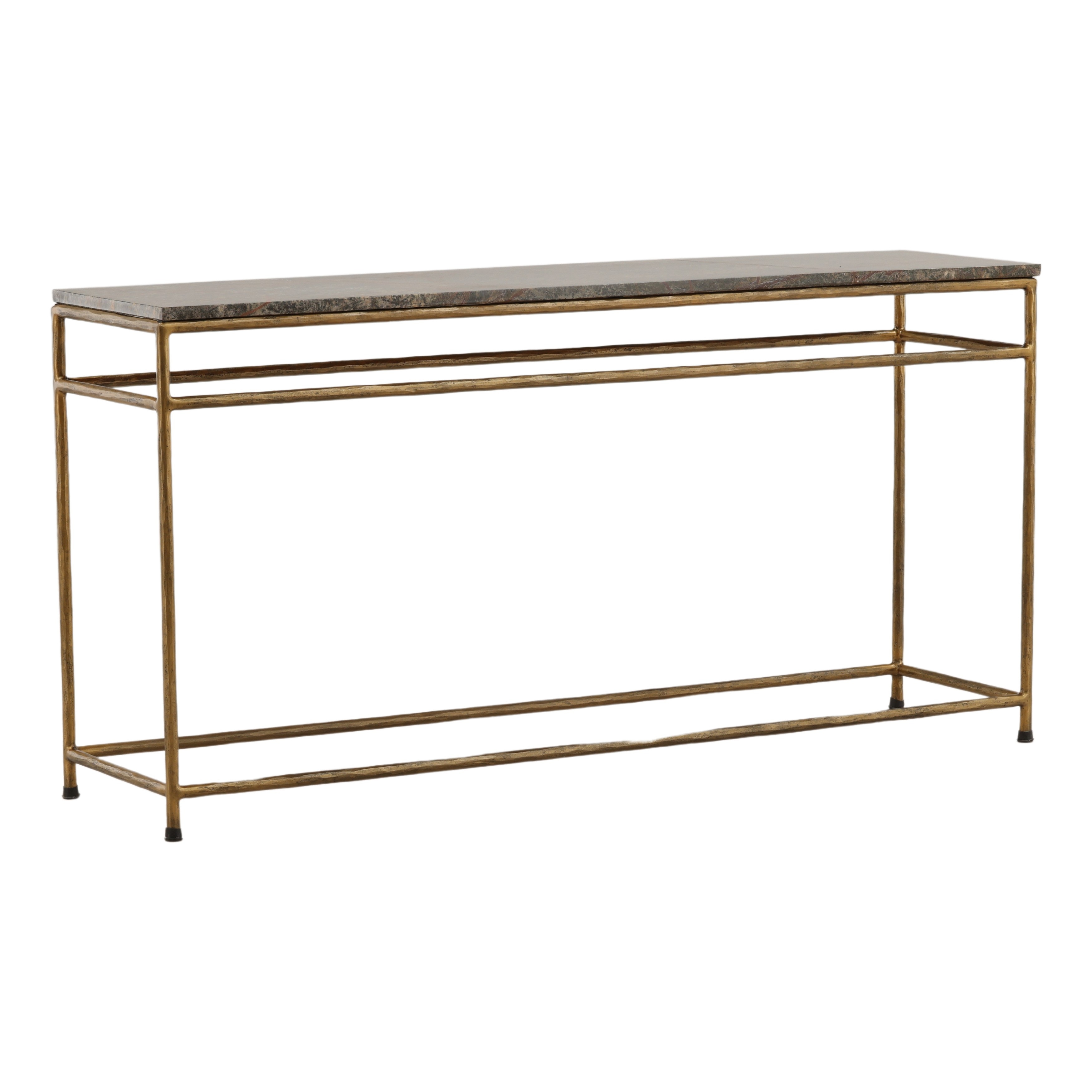 Dovetail Furniture Anselmo Console Table DOV40161-BRWN