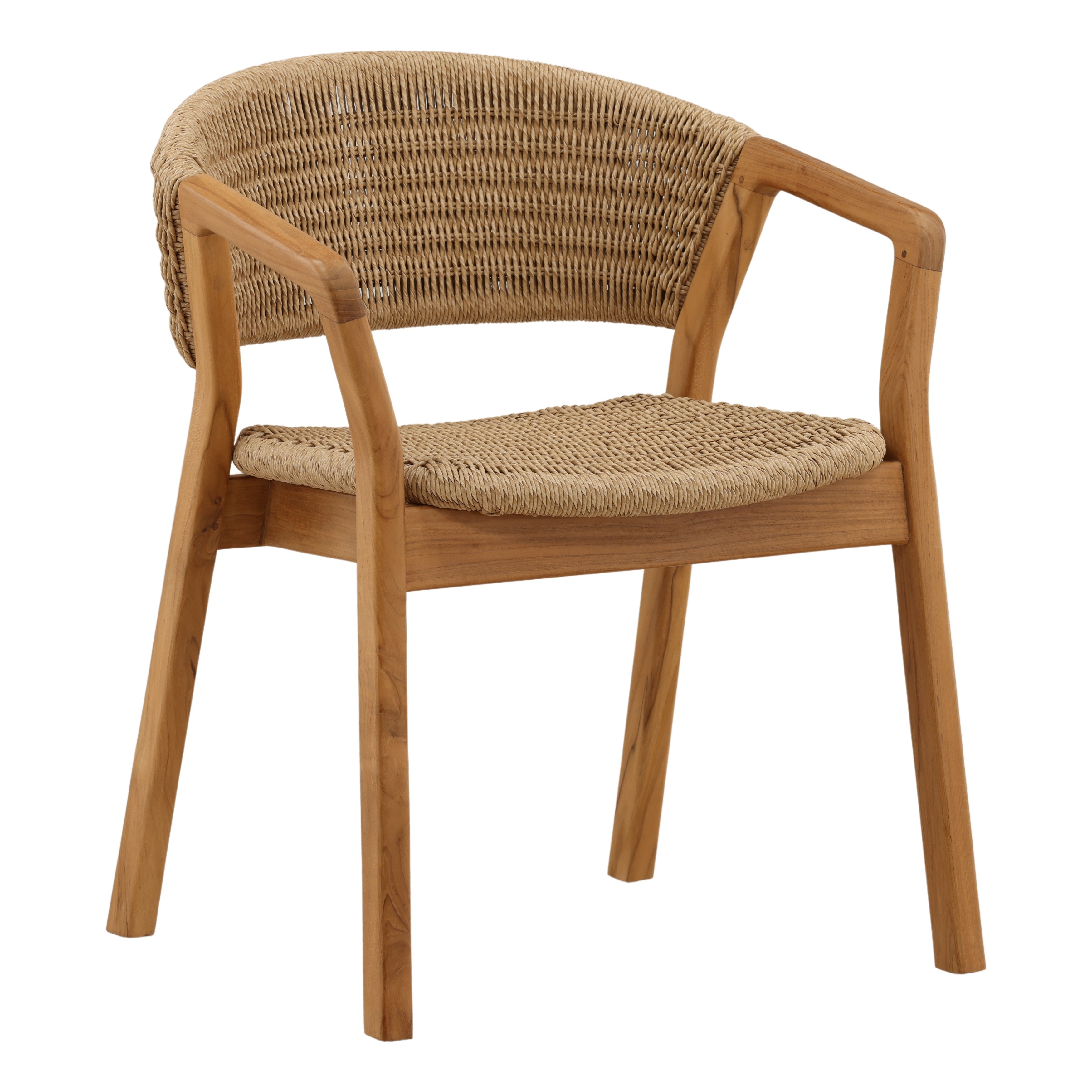 Dovetail Furniture Arrow Outdoor Dining Chair DOV10013-NATL