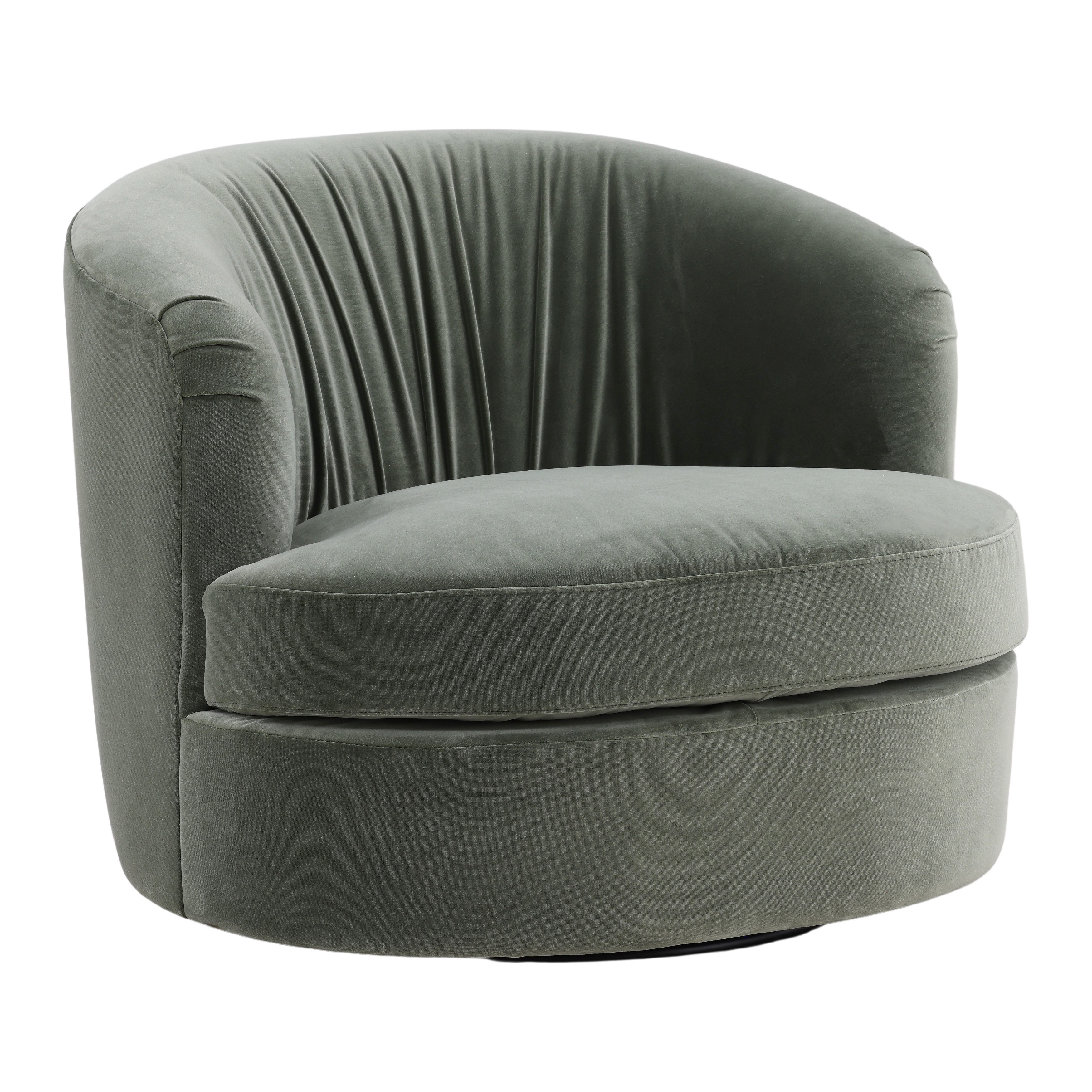 Dovetail Furniture Azura Swivel Chair DOV3213-SAGE