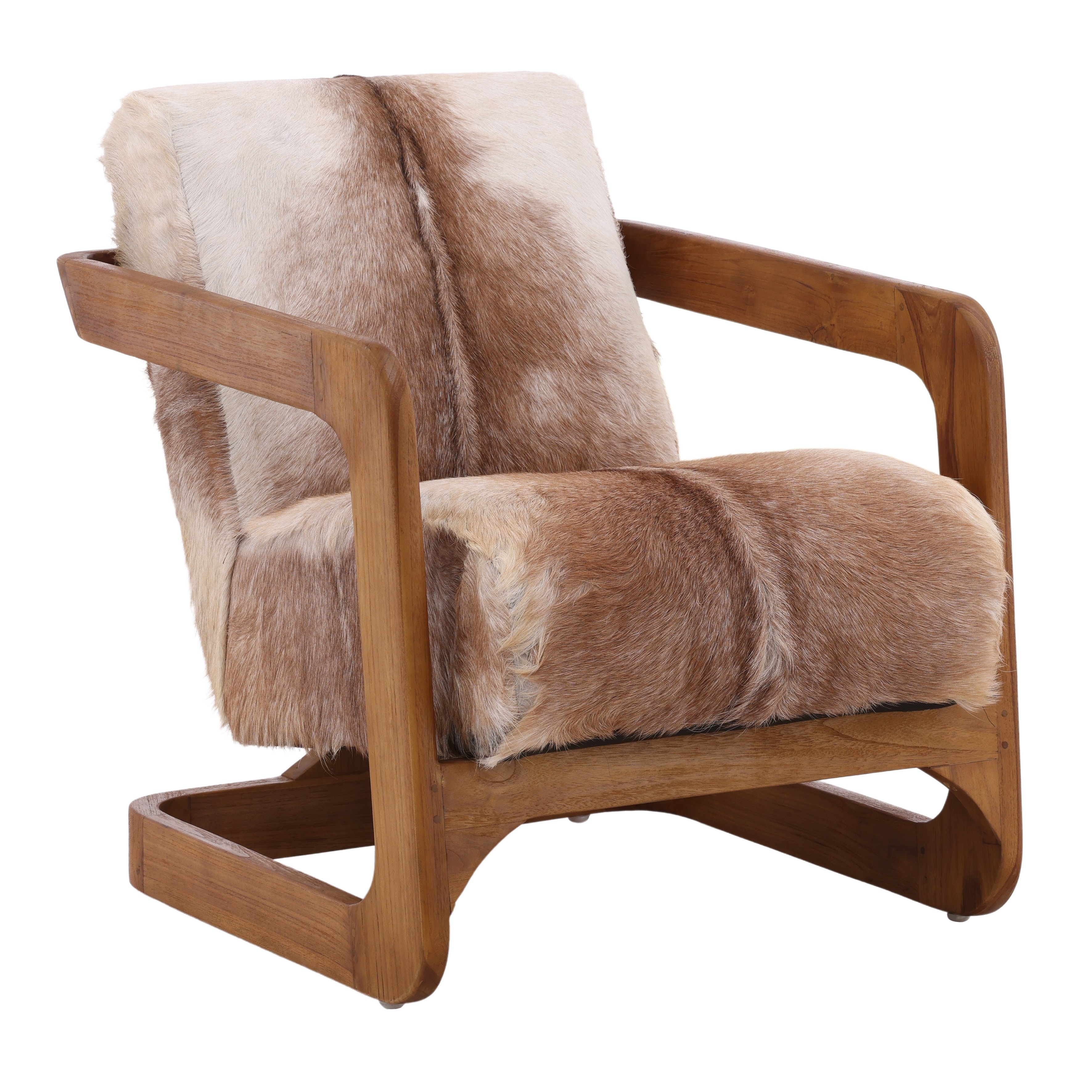 Dovetail Furniture Bautista Occasional Chair DOV0414-BRWN