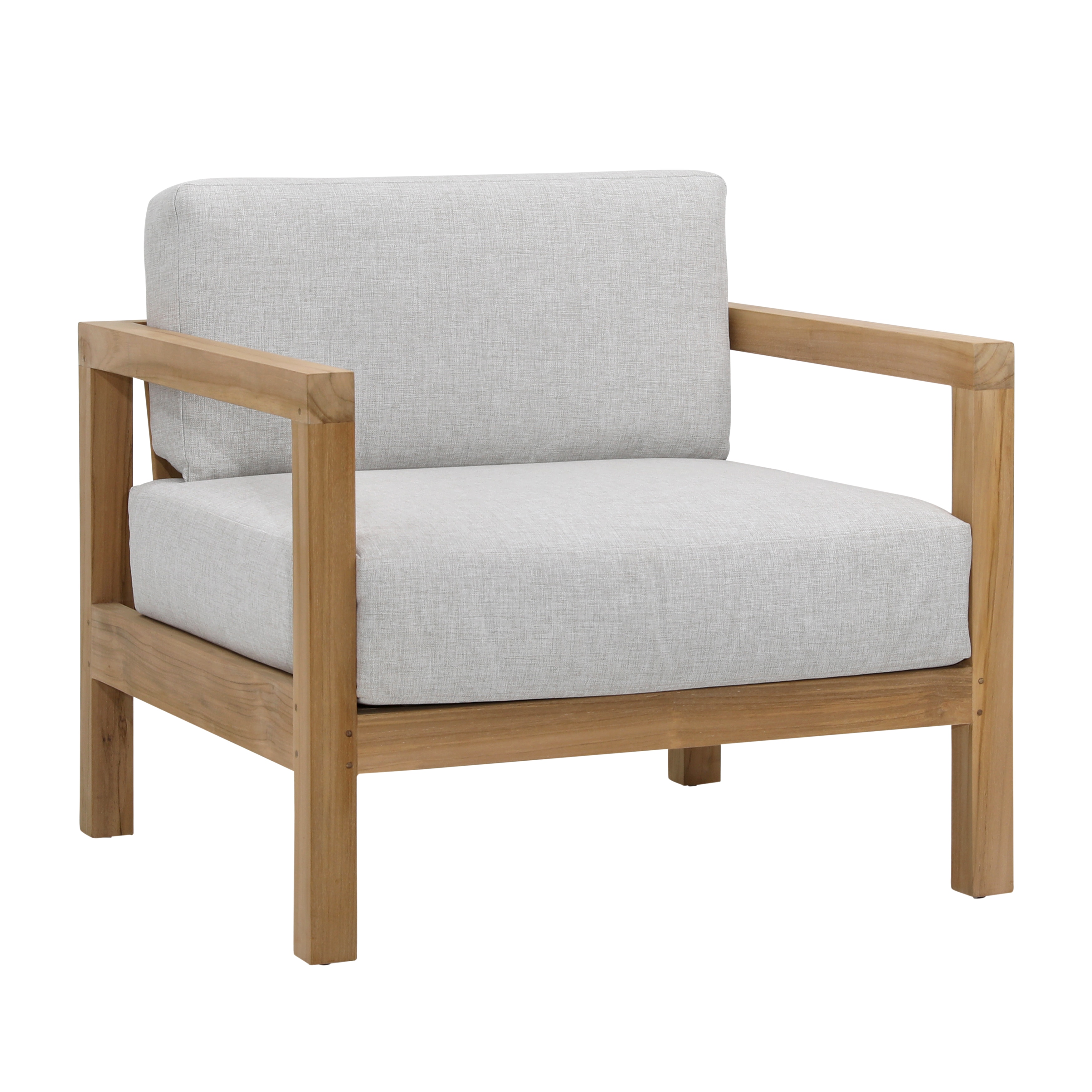 Dovetail Furniture Boe Outdoor Sofa Chair DOV7799-LTGY