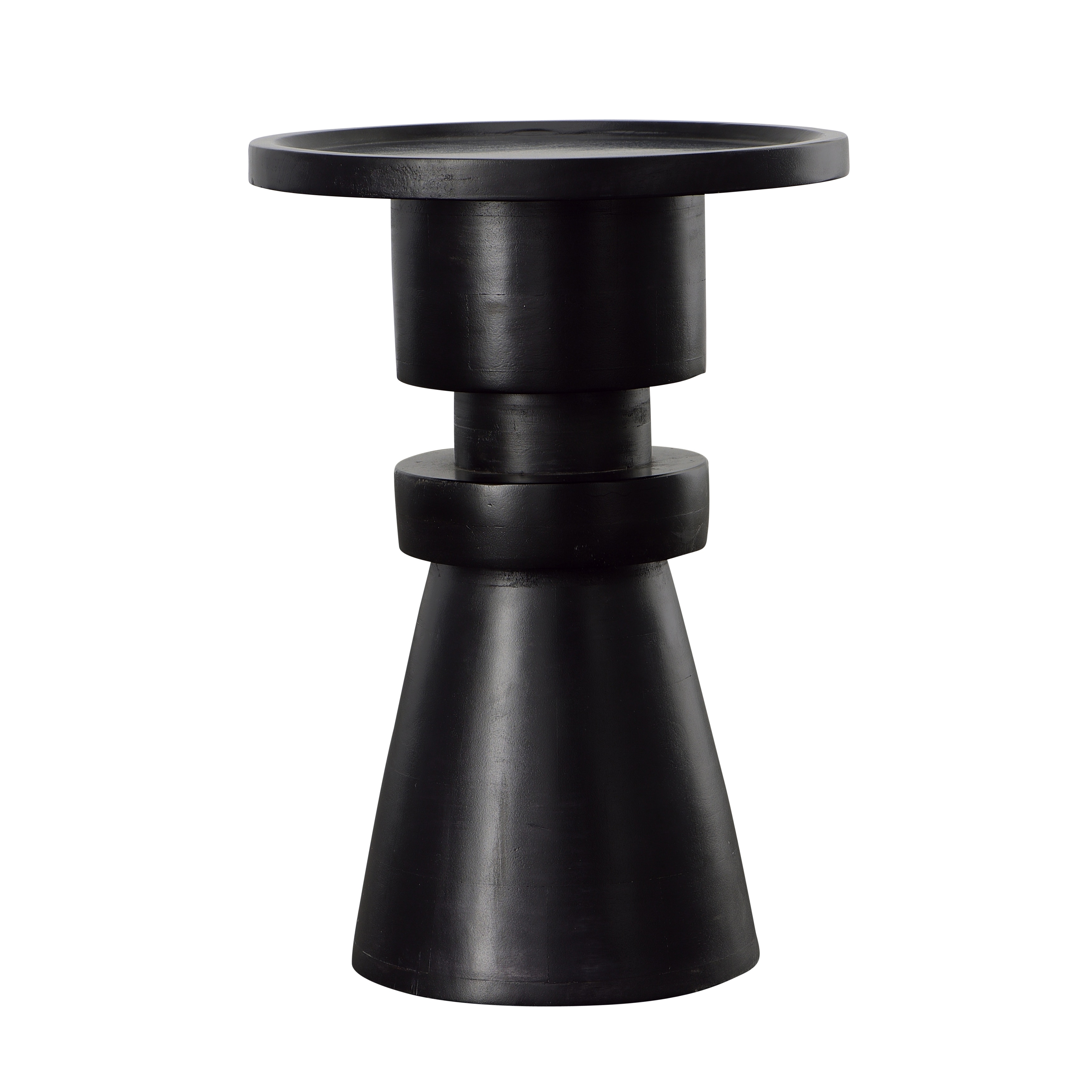 Dovetail Furniture Bordon Side Table SHR219BK