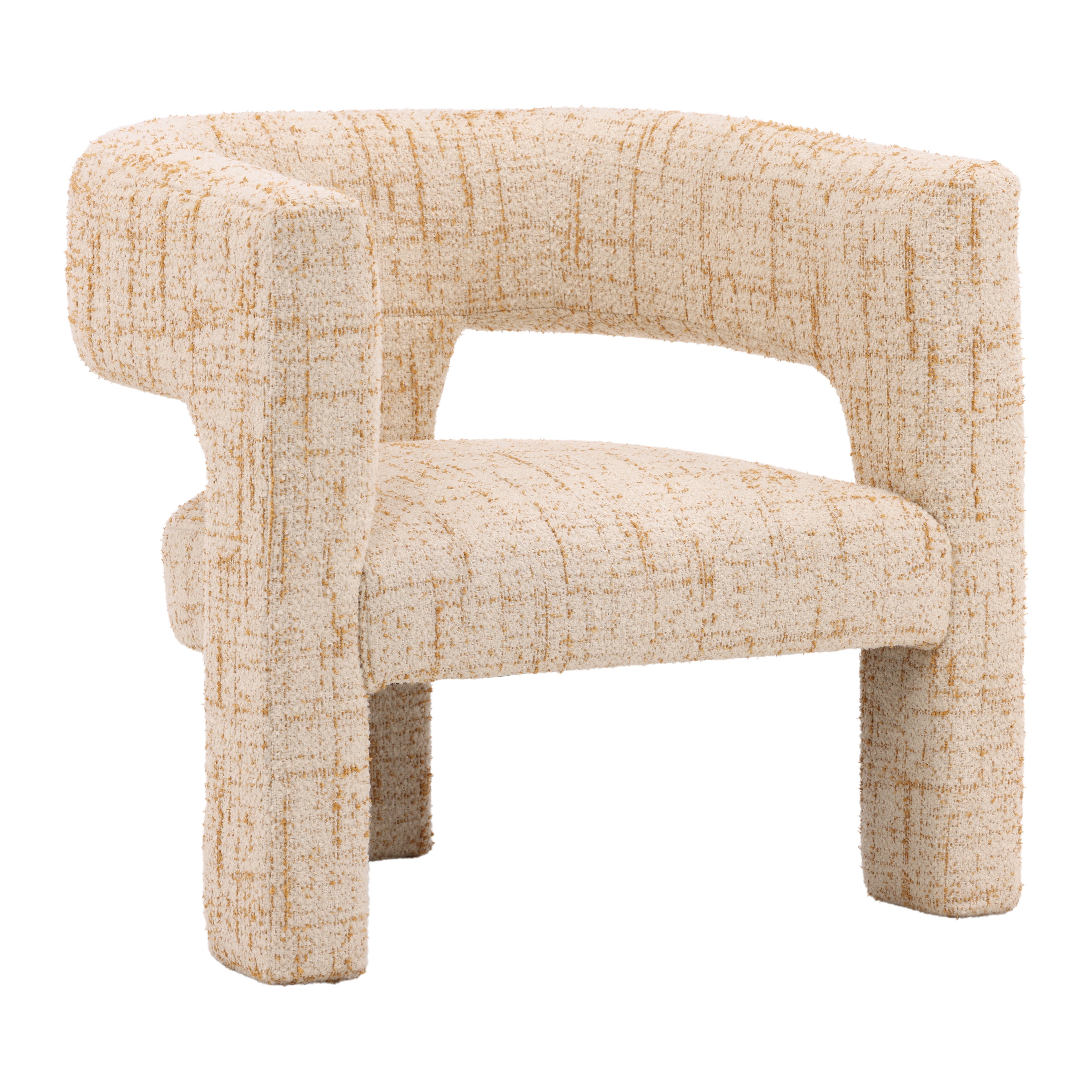 Dovetail Furniture Bowie Occasional Chair DOV34049-GING