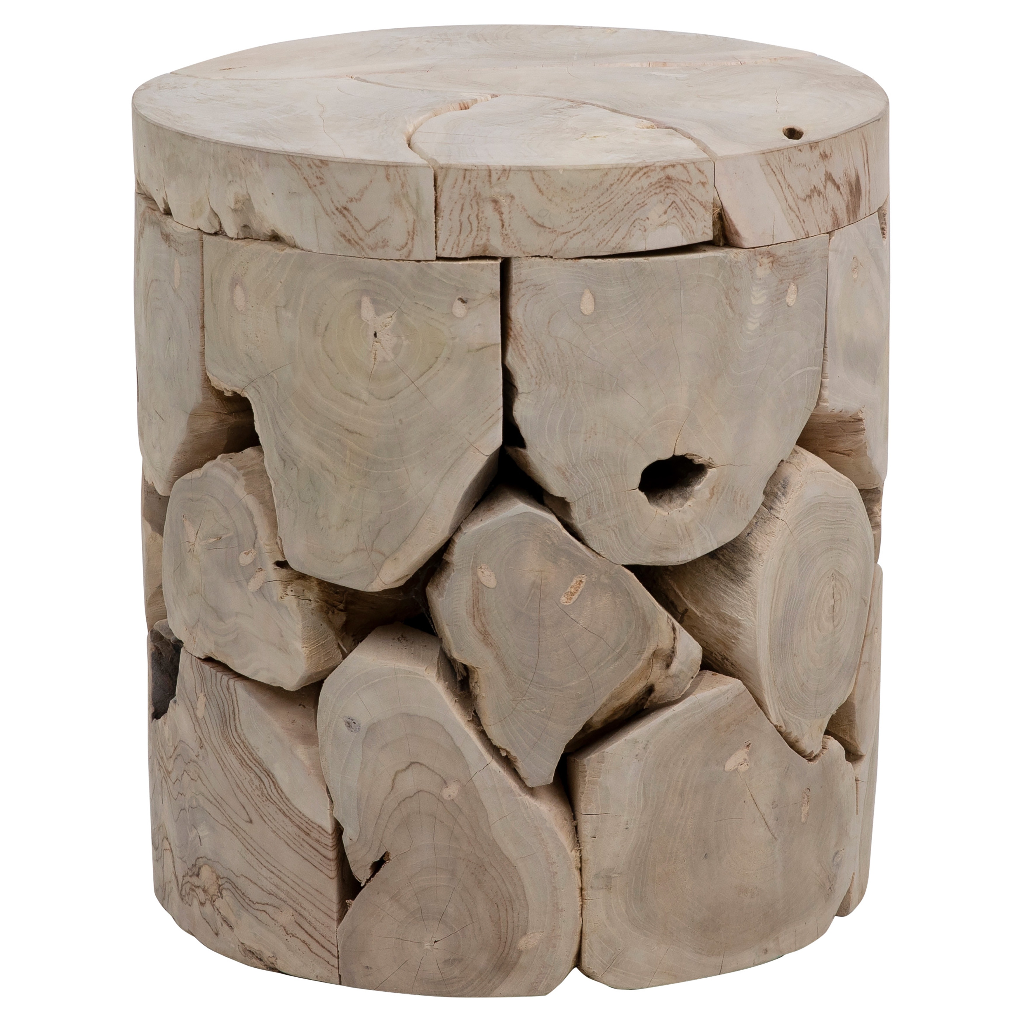 Dovetail Furniture Briar Round Side Table IT8413B