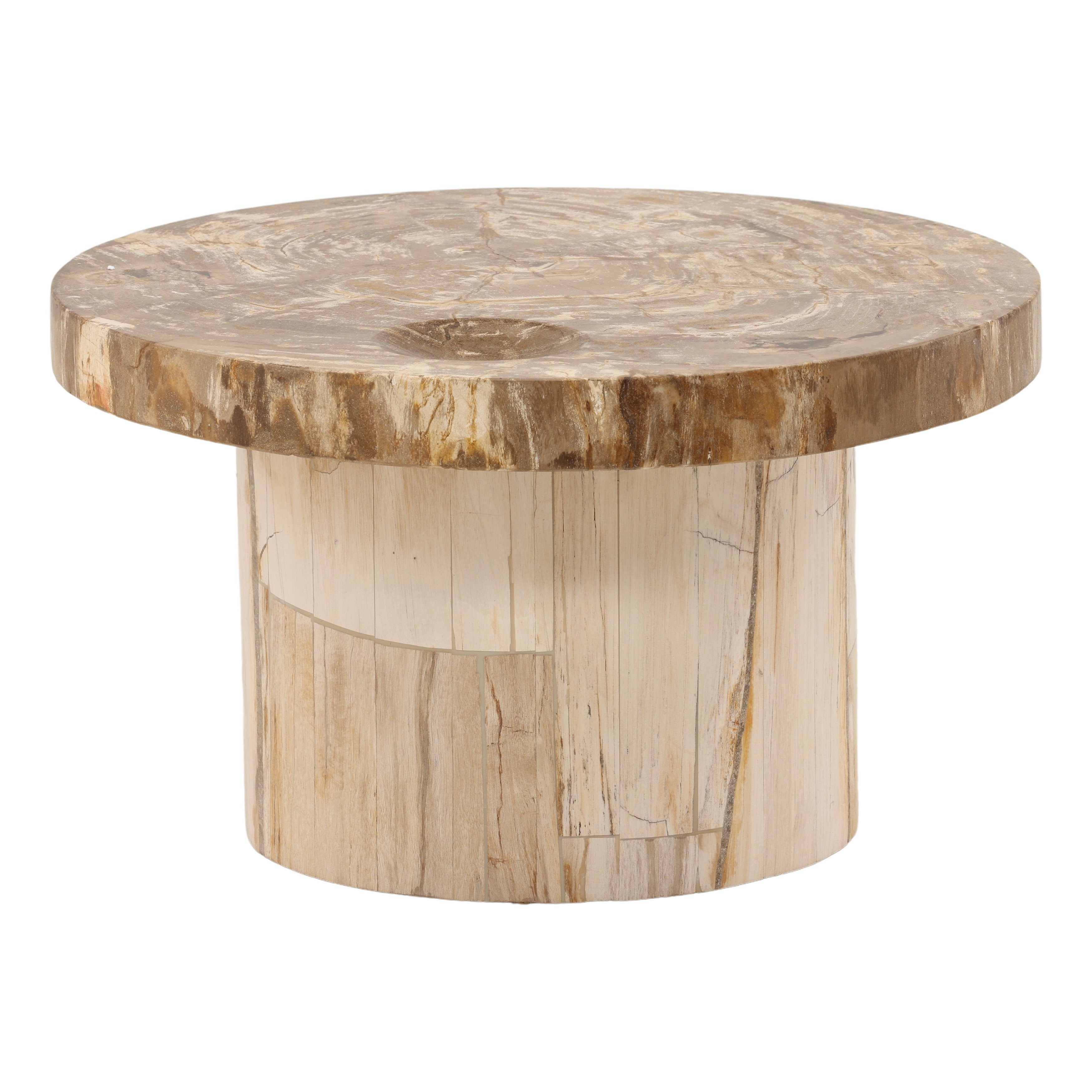 Dovetail Furniture Brittany Coffee Table DOV22068-NATL-SM