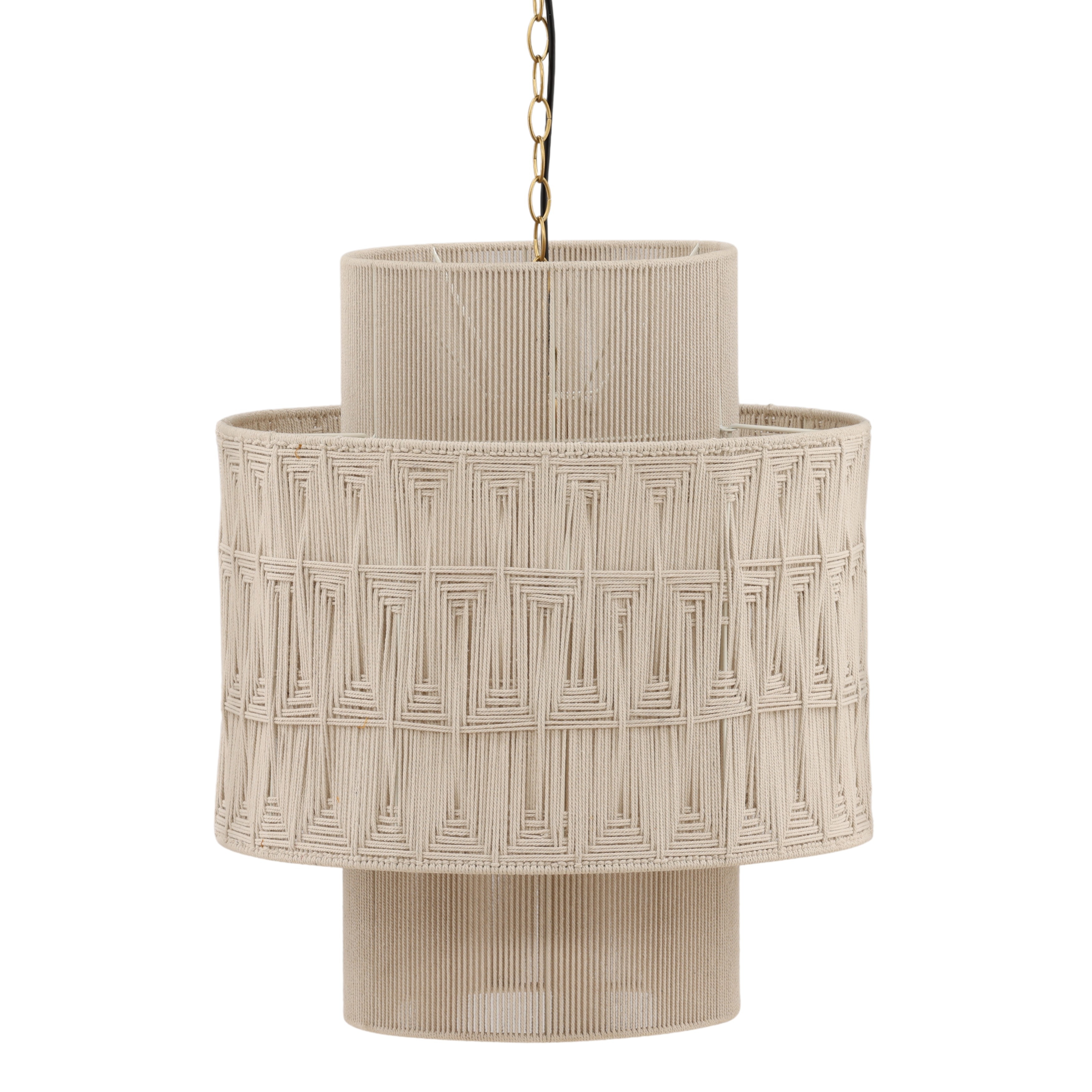 Dovetail Furniture Briza Pendant Light DOV82028-WHIT