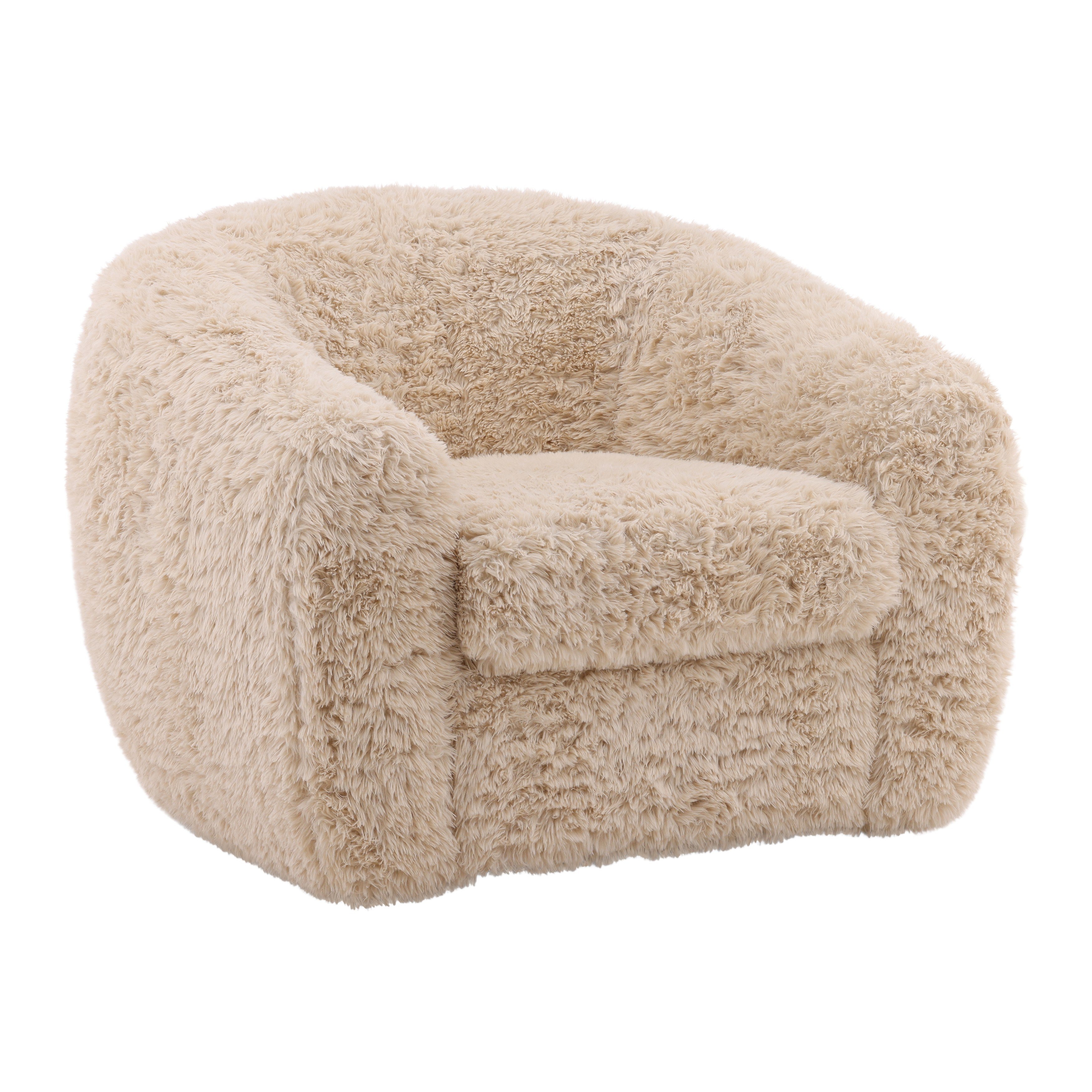 Dovetail Furniture Caitlin Occasional Chair DOV39011-CREM