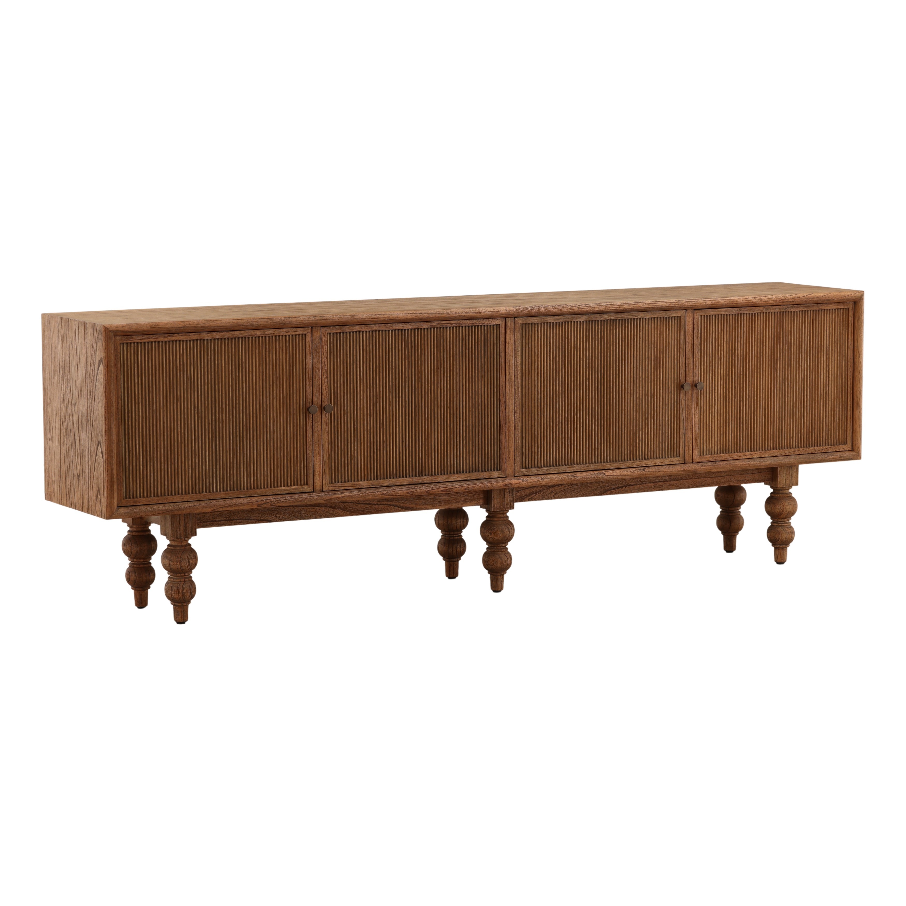 Dovetail Furniture Campbell Sideboard DOV11728-BRWN