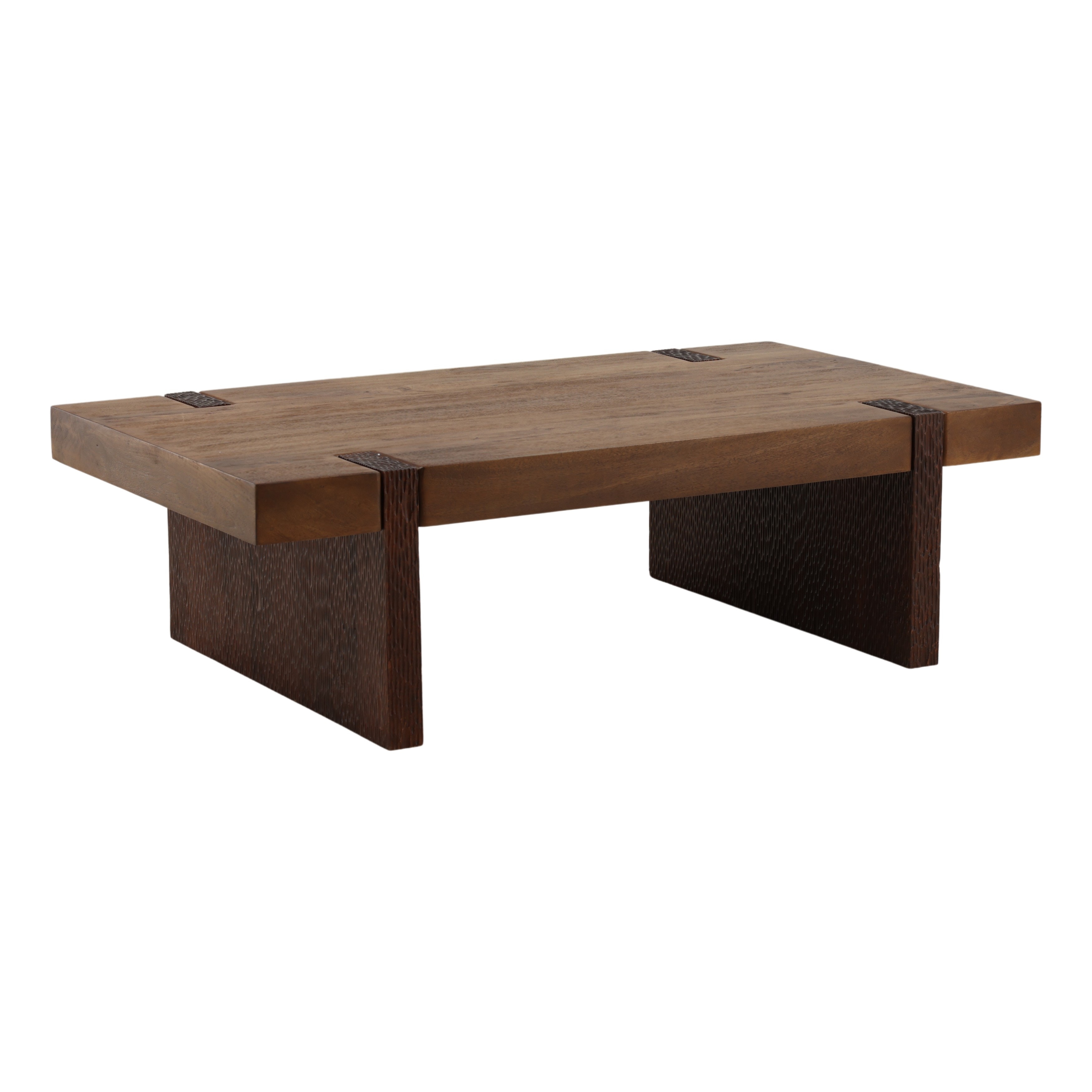 Dovetail Furniture Celestino Coffee Table DOV16590-BRWN