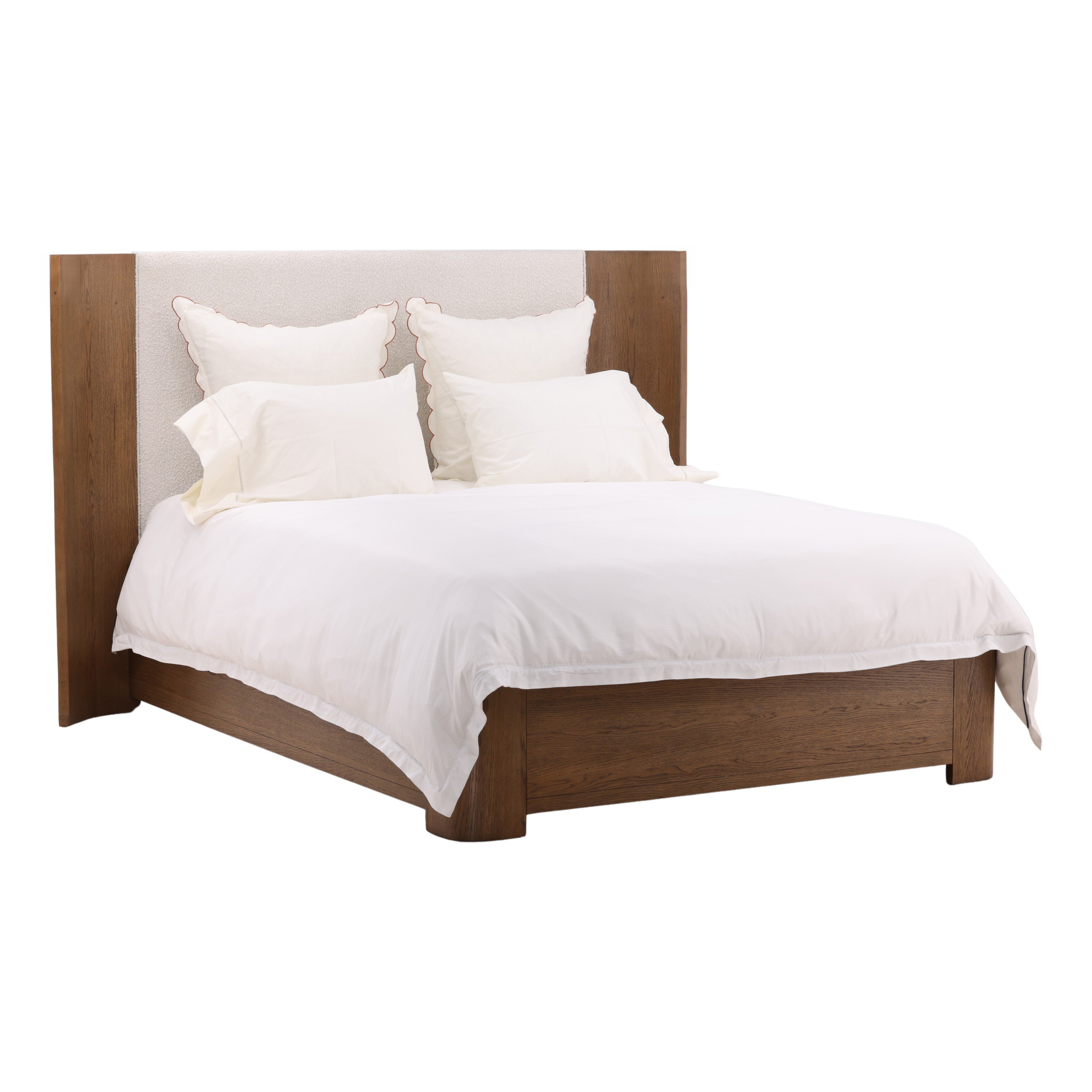 Dovetail Furniture Chadwick Bed DOV18254QA-CREM