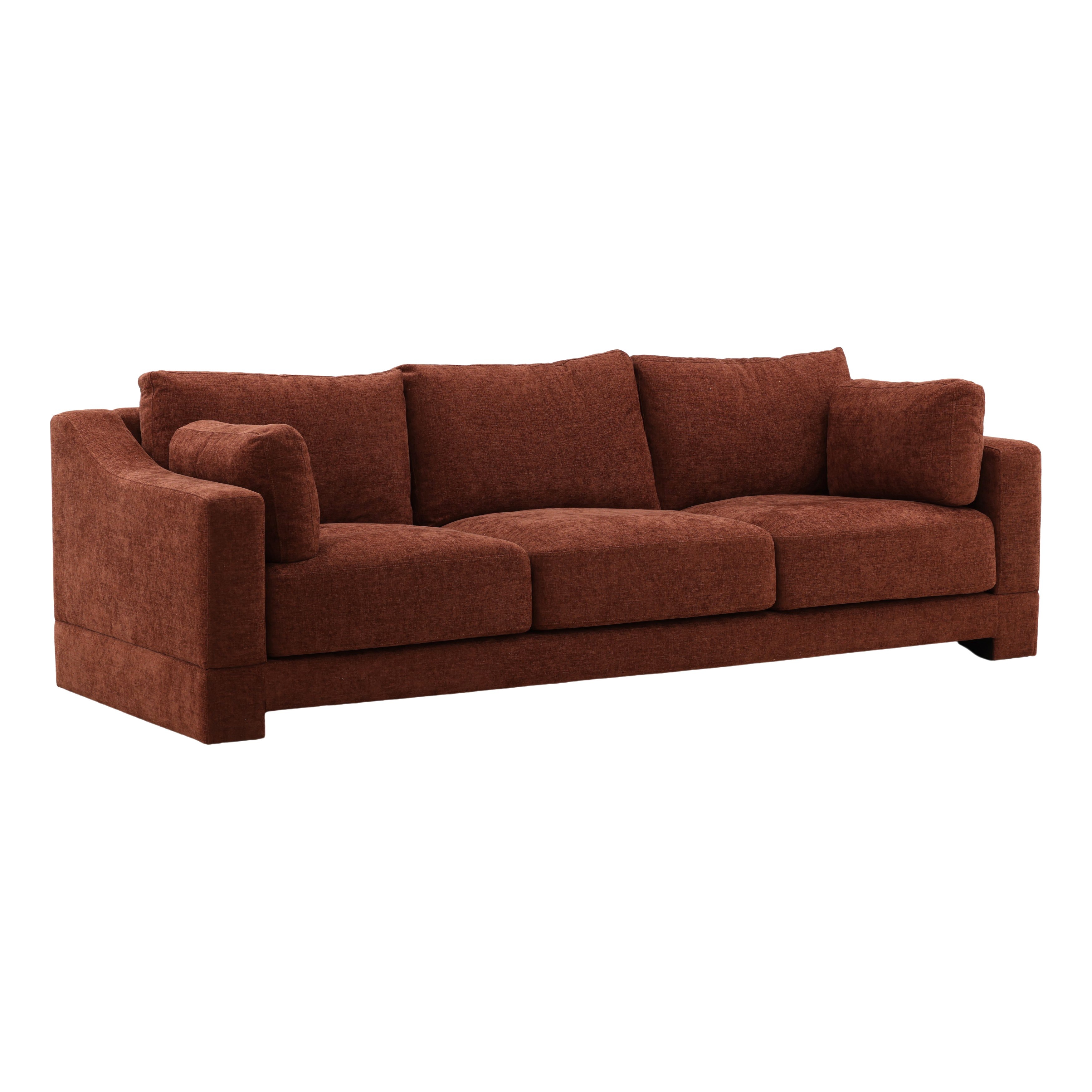 Dovetail Furniture Chandler Sofa DOV39039-RUST
