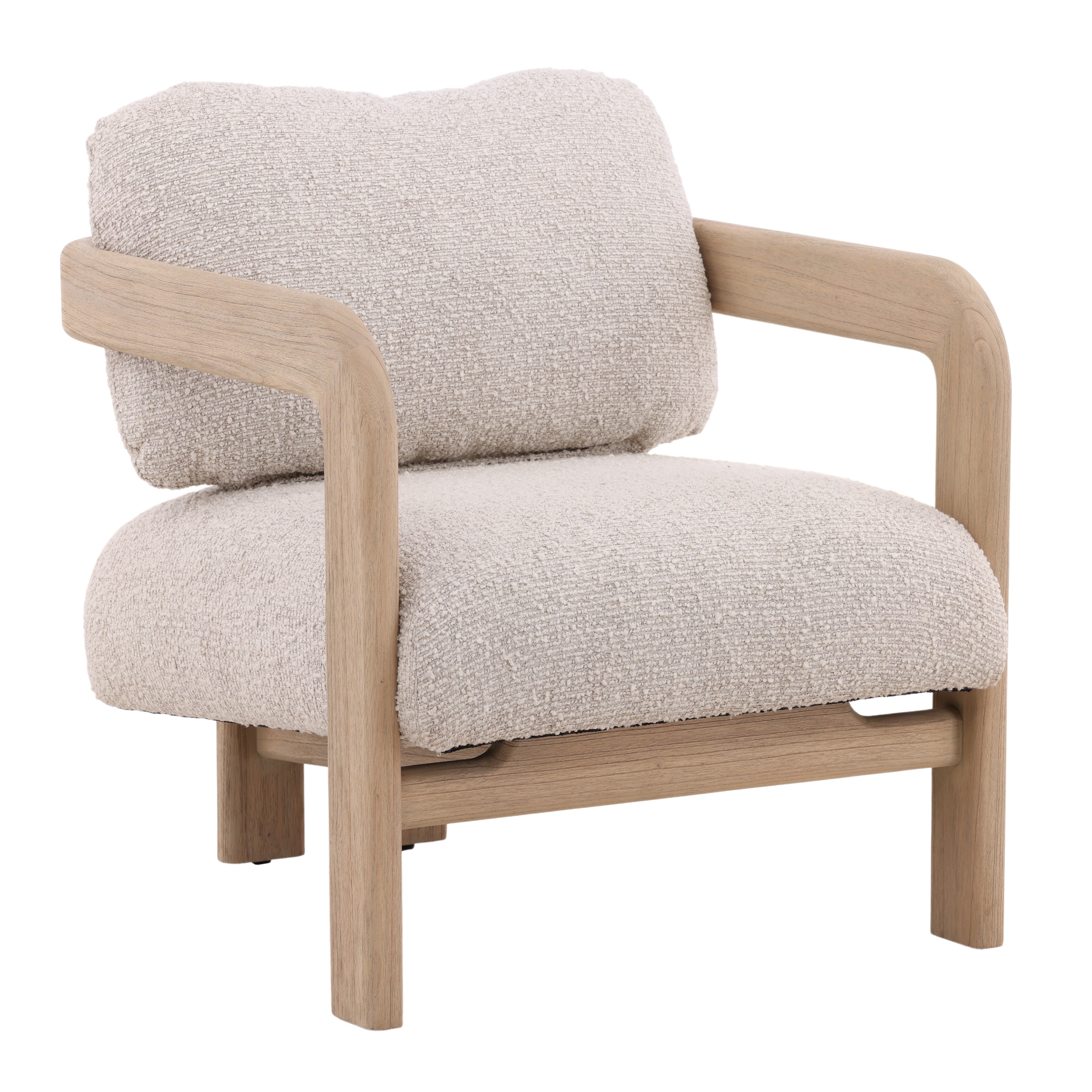Dovetail Furniture Chavez Occasional Chair DOV11505-CREM