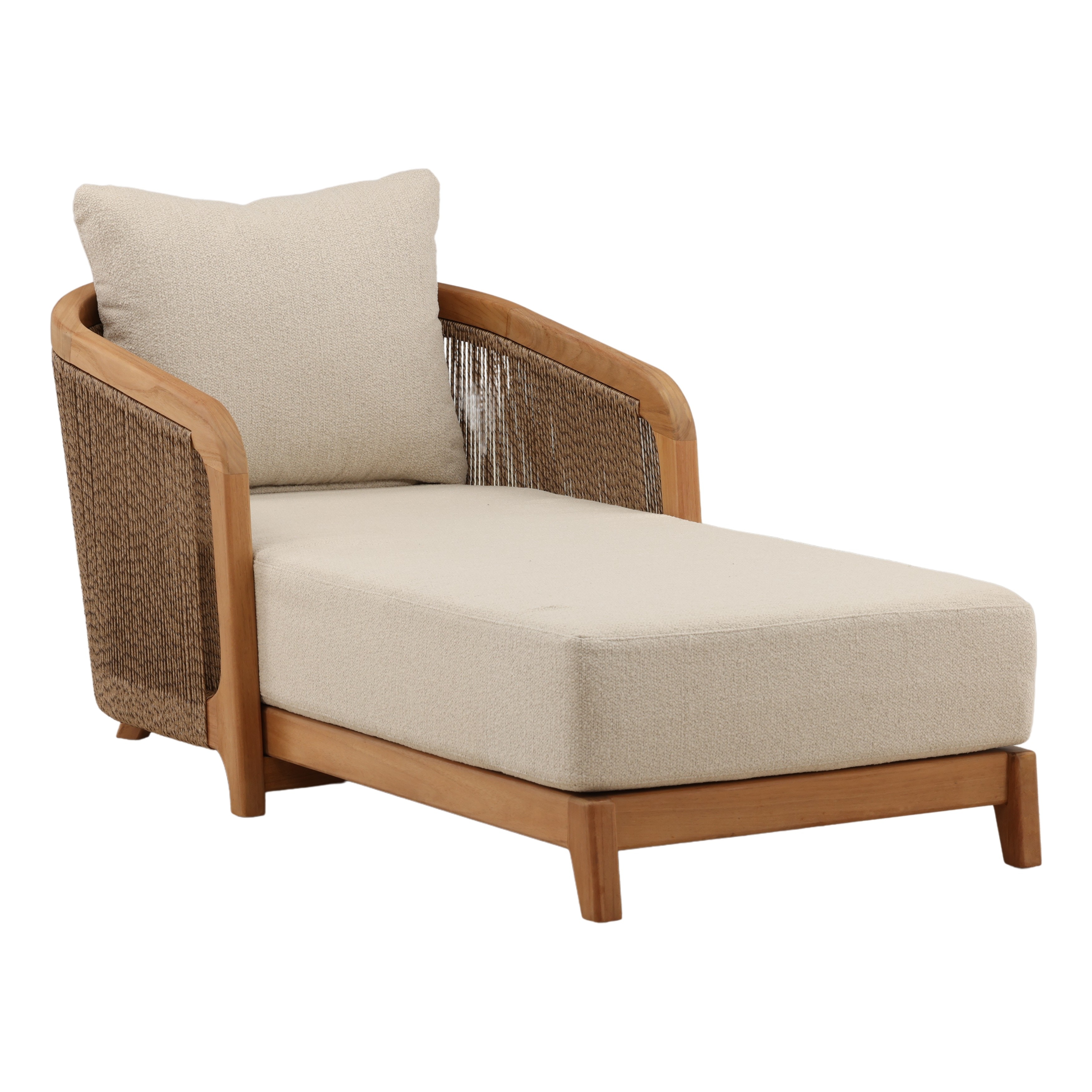 Dovetail Furniture Cian Outdoor Chaise DOV97003-SAND