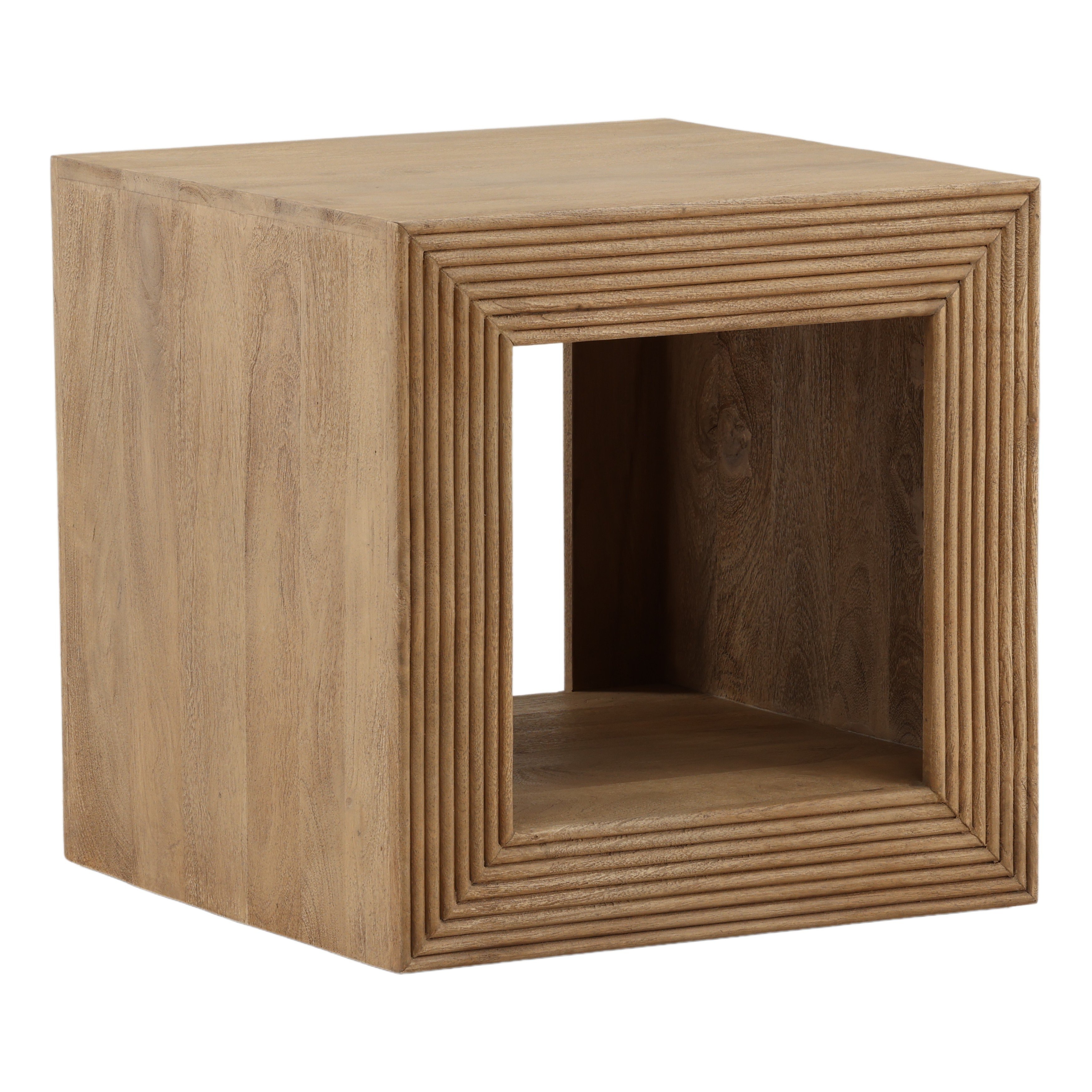 Dovetail Furniture Cipriano Side Table DOV40134-NATL