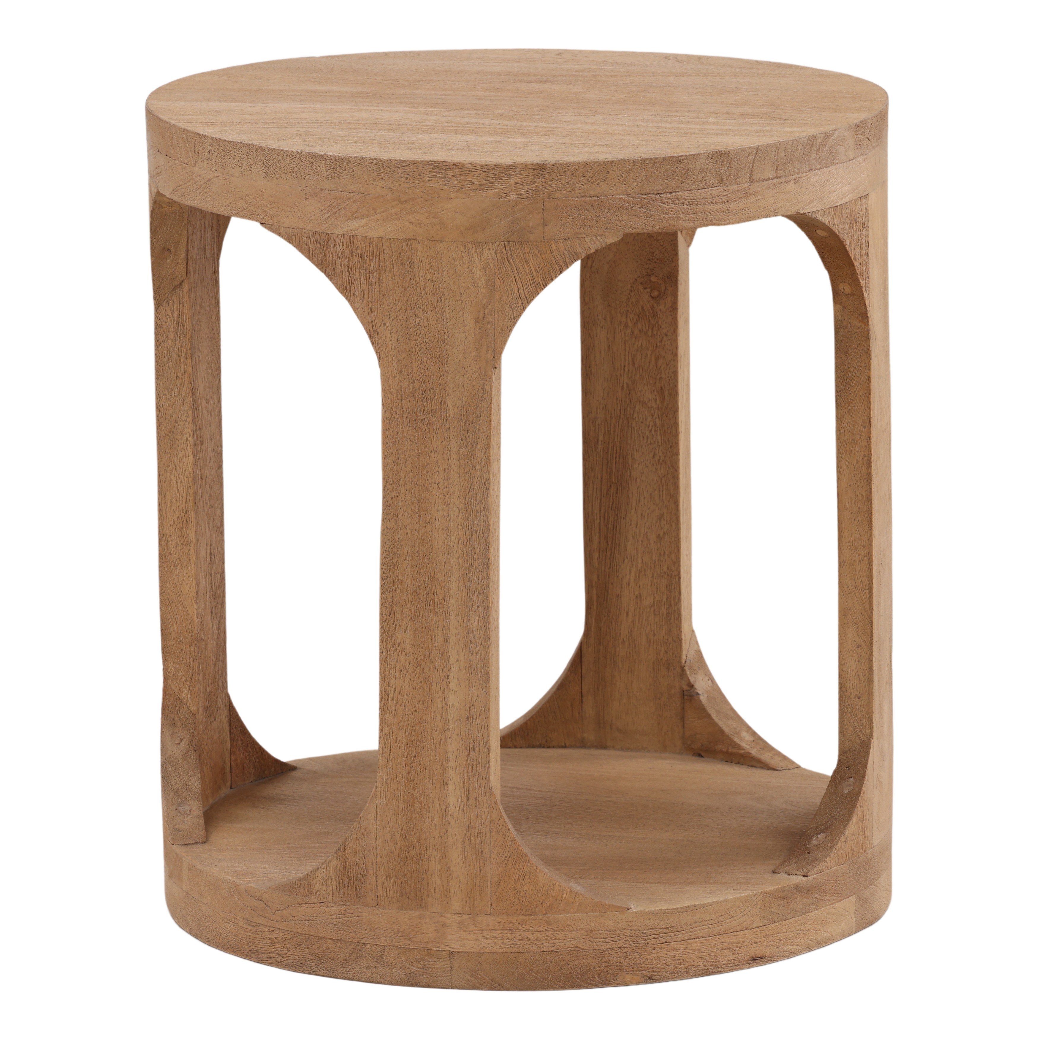 Dovetail Furniture Collina Side Table DOV40131-NATL