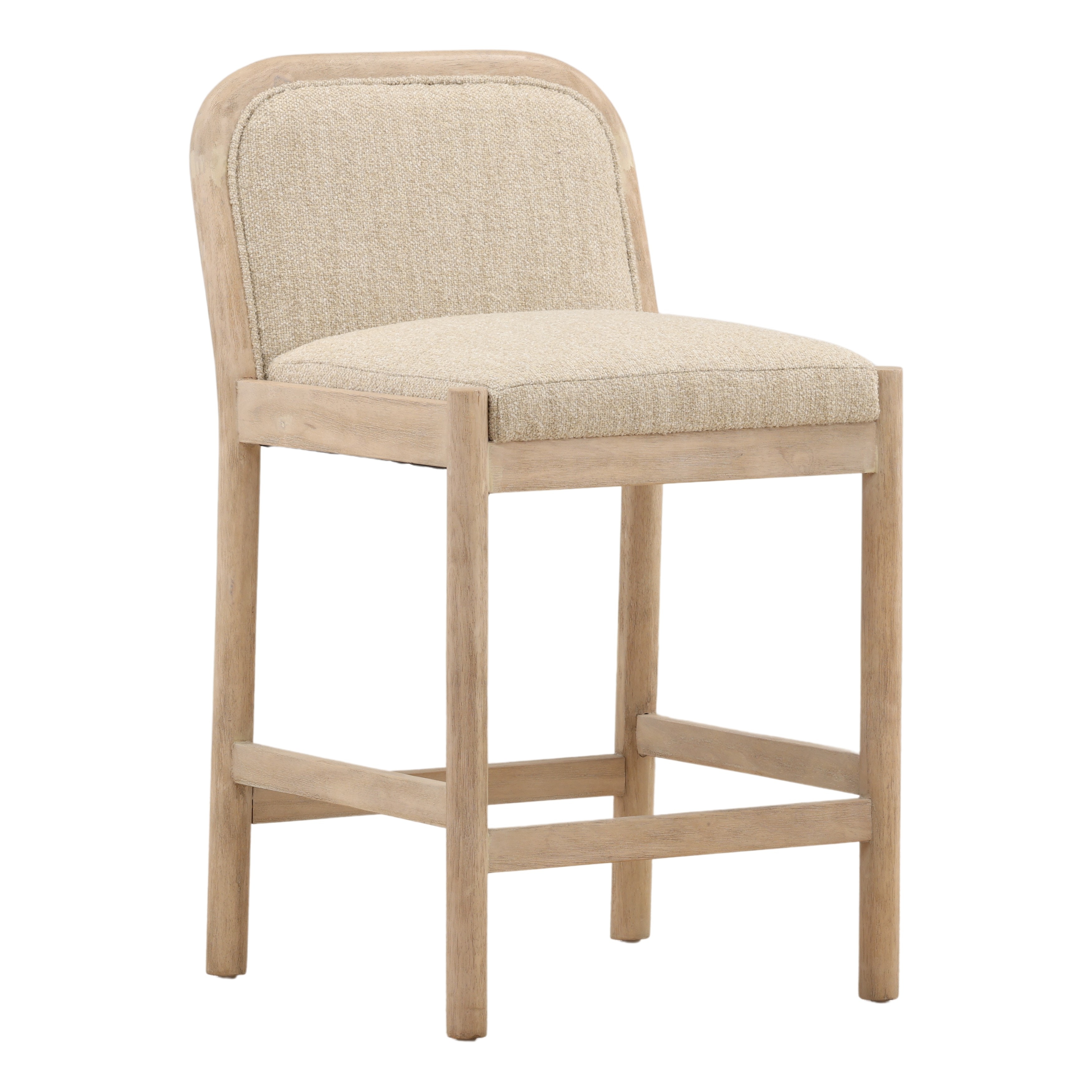 Dovetail Furniture Coralie Counter Stool DOV34104-SAND
