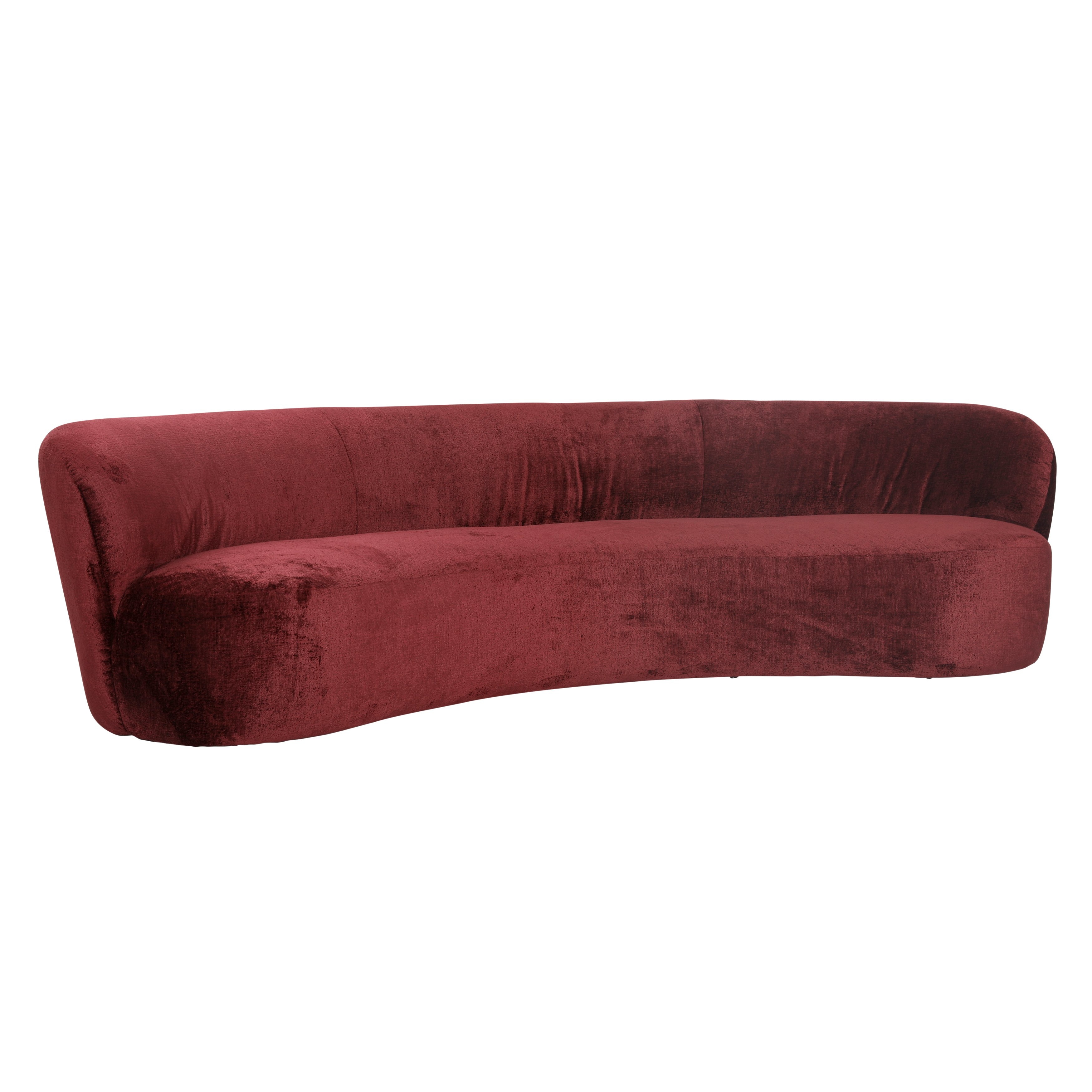 Dovetail Furniture Courtney Sofa DOV60011-PLUM