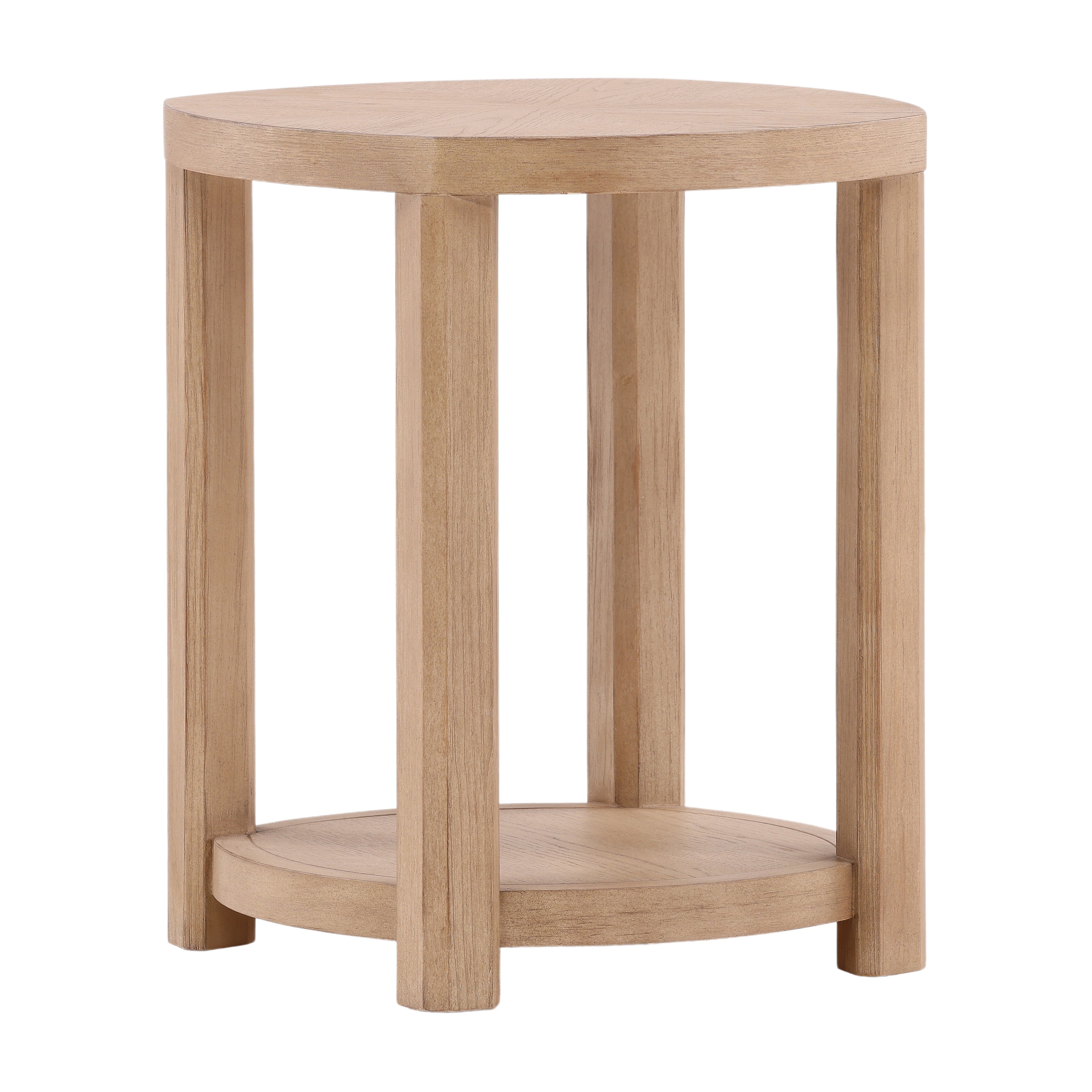 Dovetail Furniture Cypress Side Table DOV18030-NATL