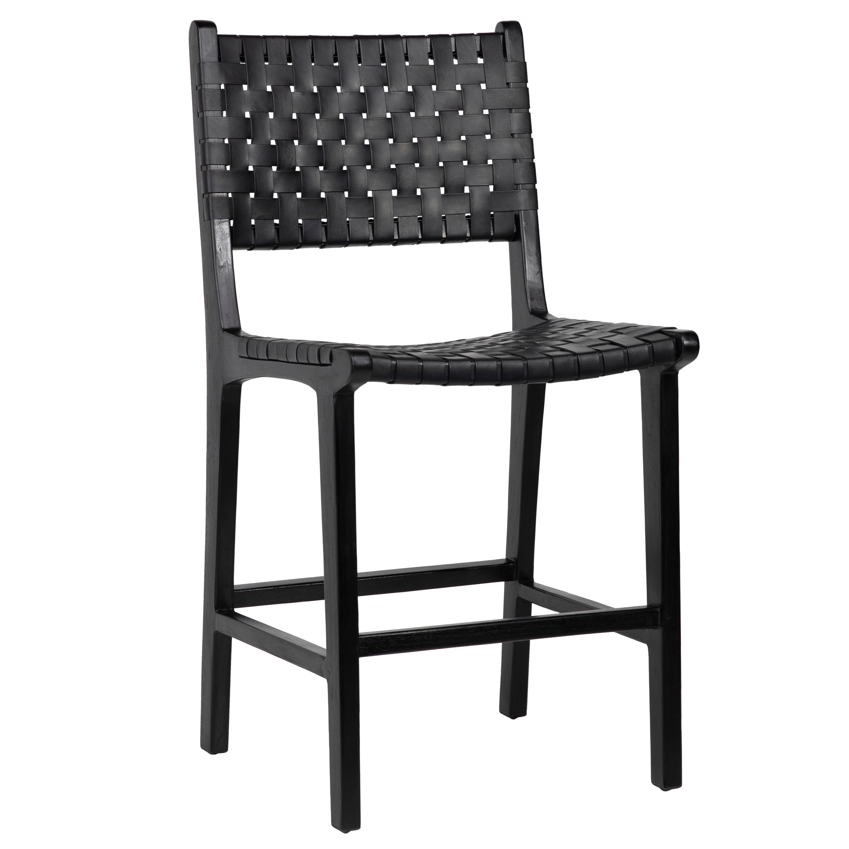 Dovetail Furniture Dale Counter Stool DOV25003ACSBK