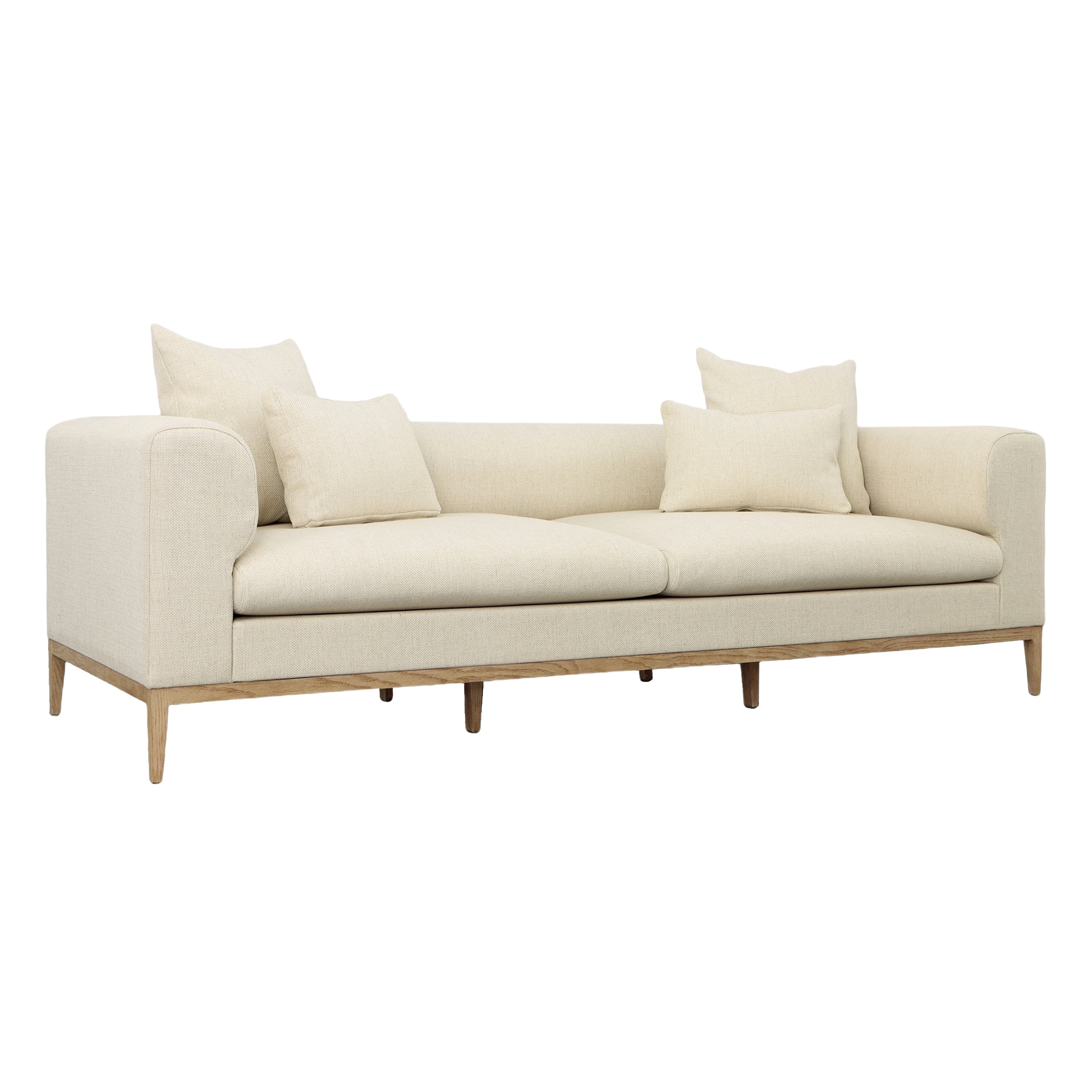 Dovetail Furniture Dalia Sofa GAS1000-ECRU-102
