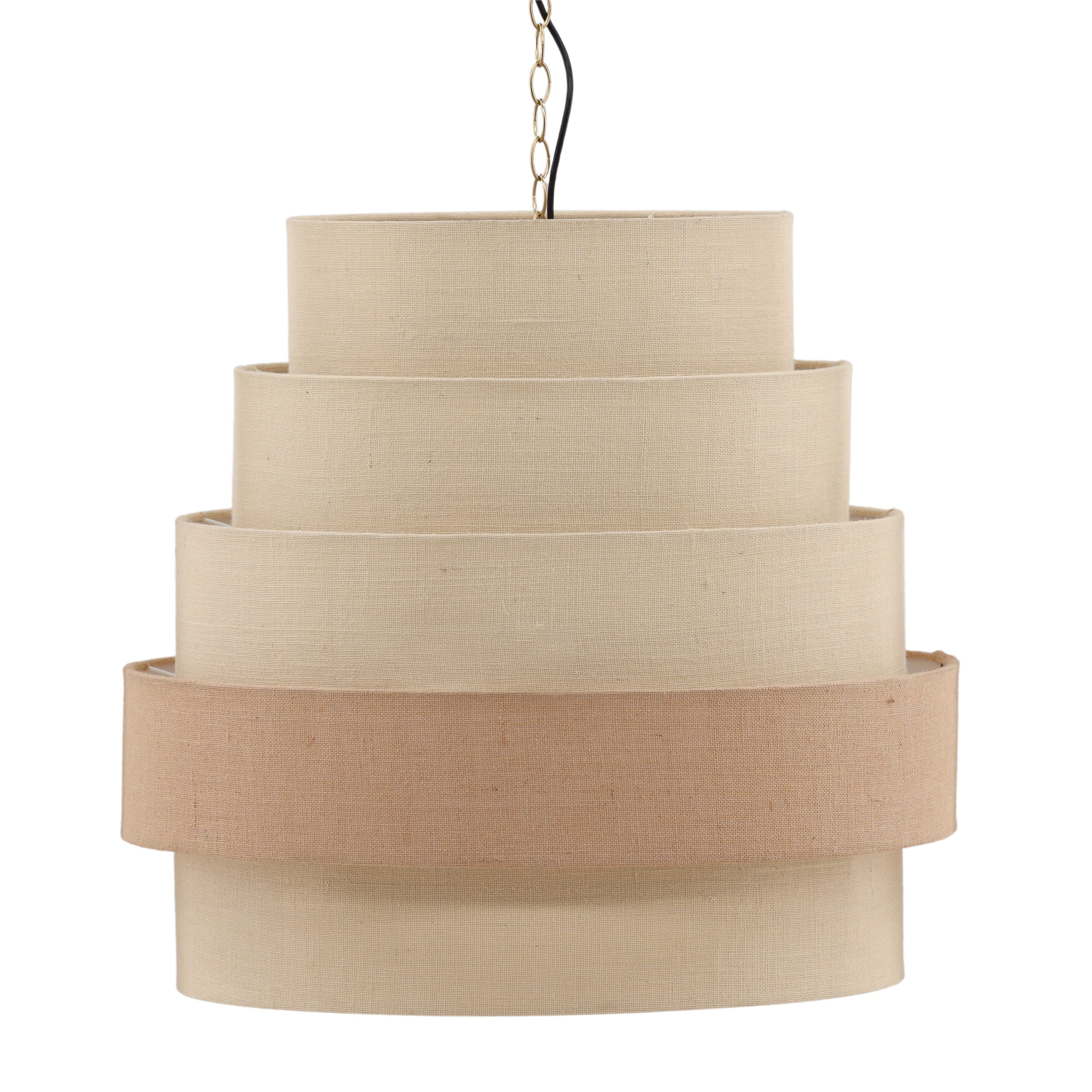 Dovetail Furniture Danette Pendant Light DOV82031-WHNA