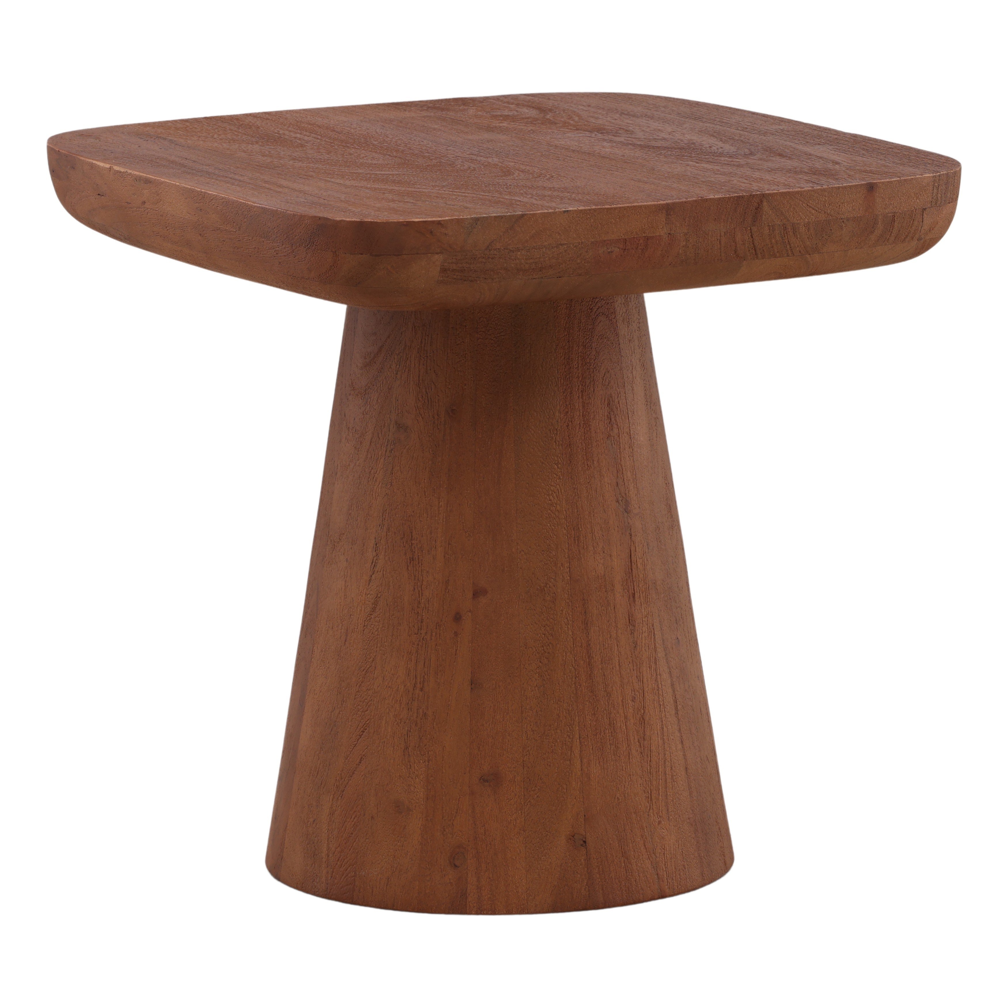 Dovetail Furniture Darin Side Table DOV76005-BRWN