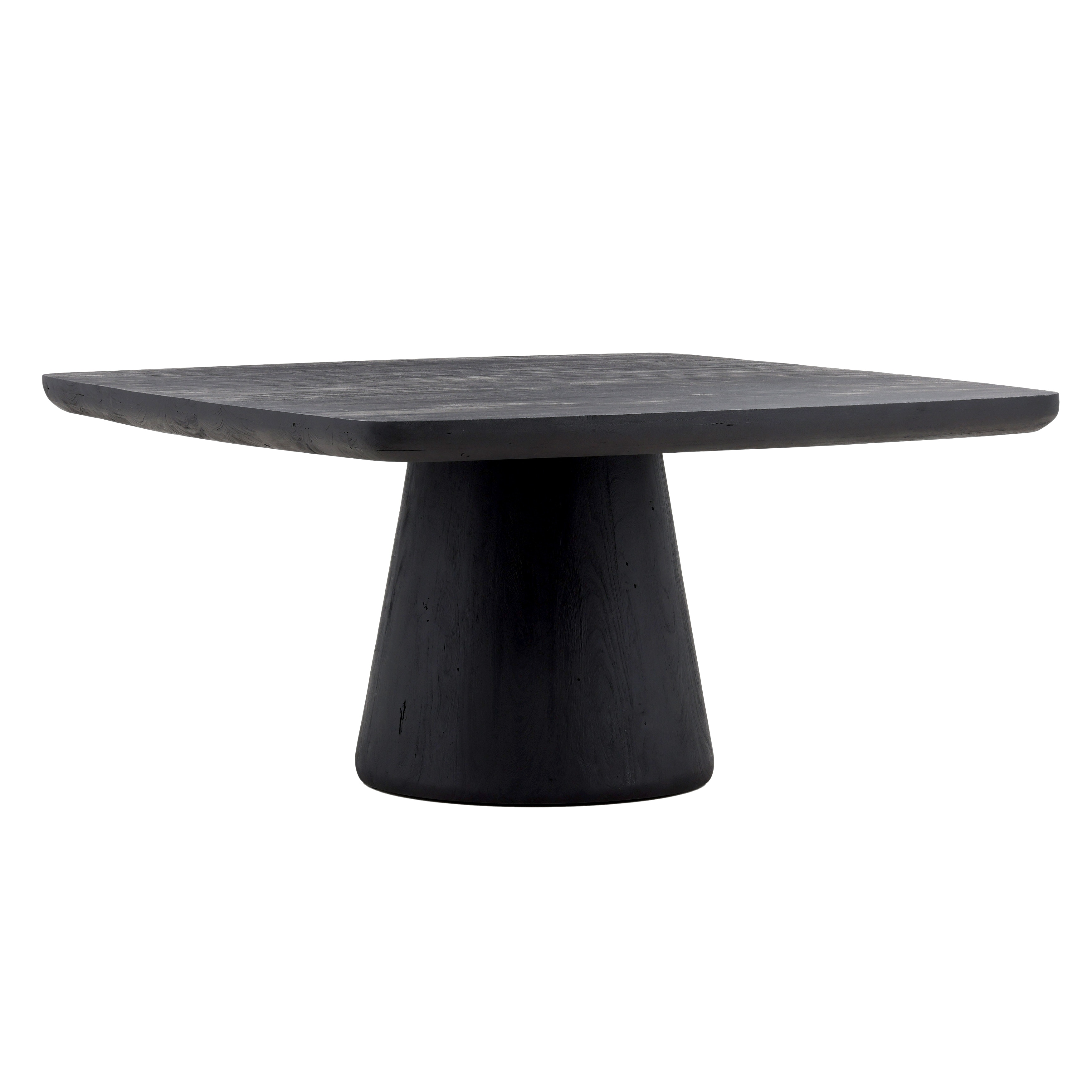 Dovetail Furniture Darin Square Dining Table DOV76006-BLCK