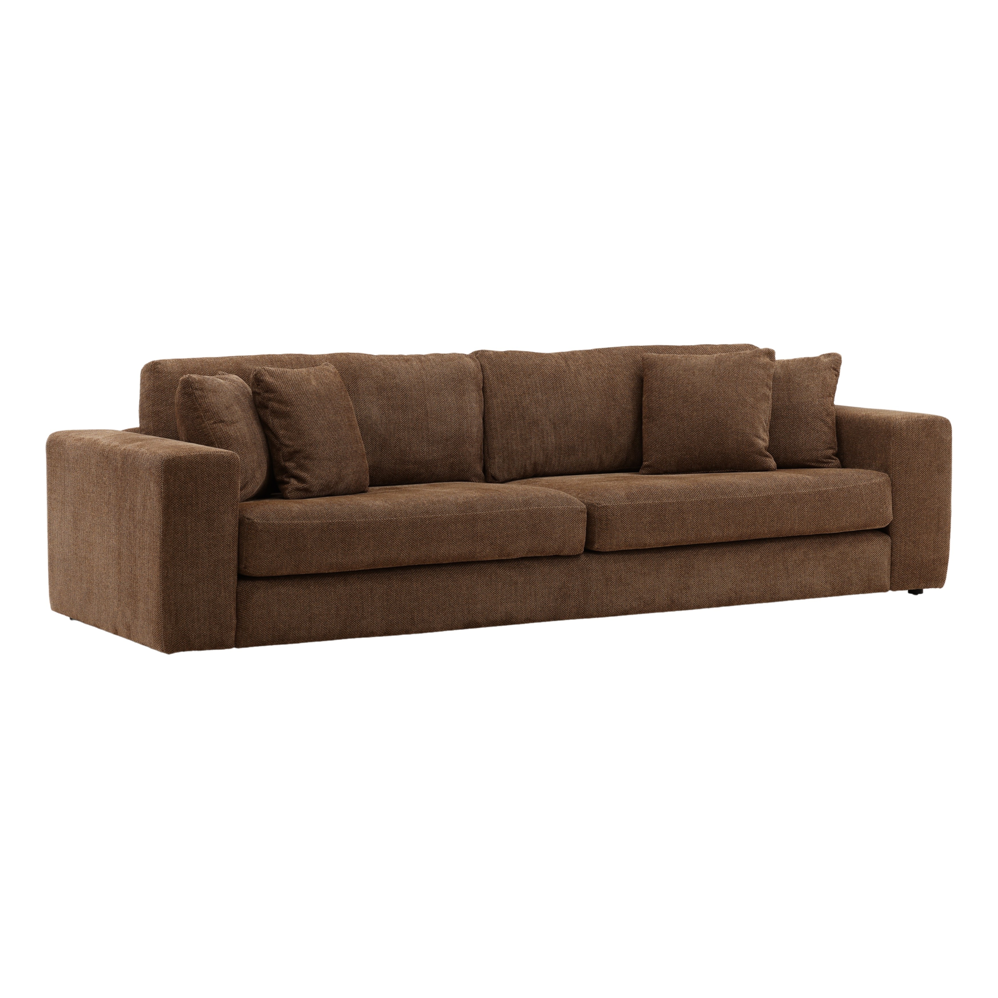 Dovetail Furniture Darina Sofa DOV51006-BRWN
