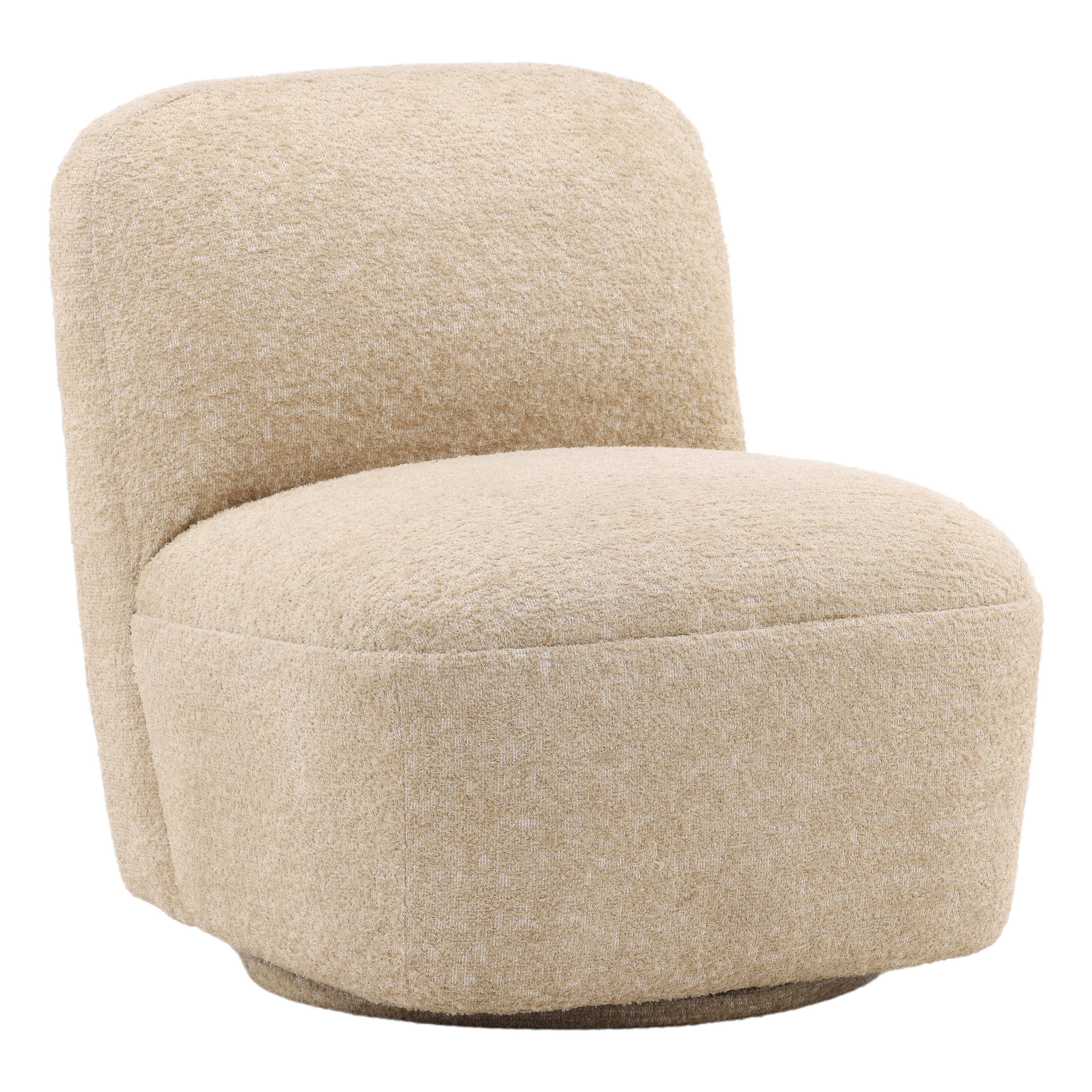 Dovetail Furniture Darrel Swivel Chair DOV34040-SAND