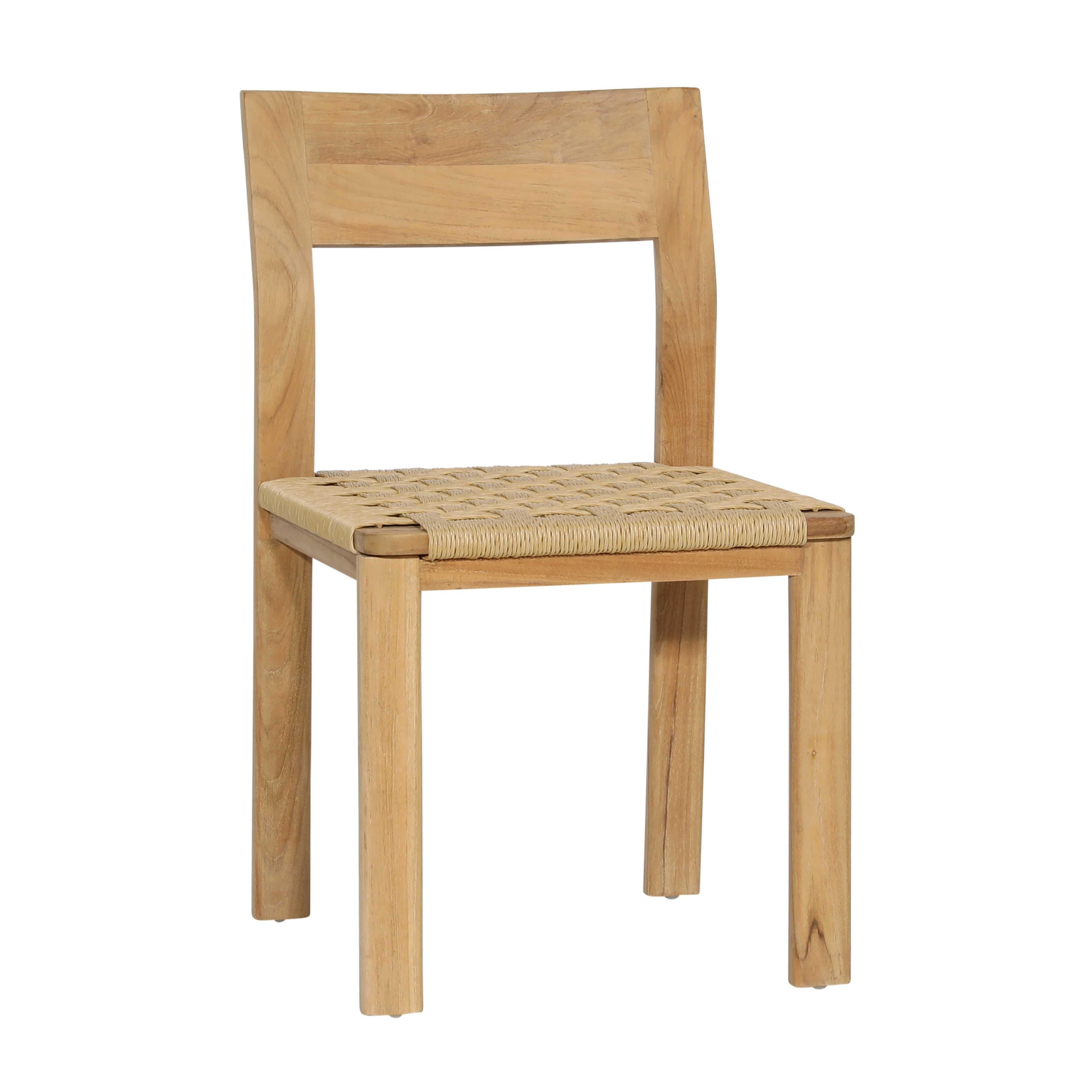 Dovetail Furniture Eldrid Outdoor Armless Dining Chair DOV7790-NANA