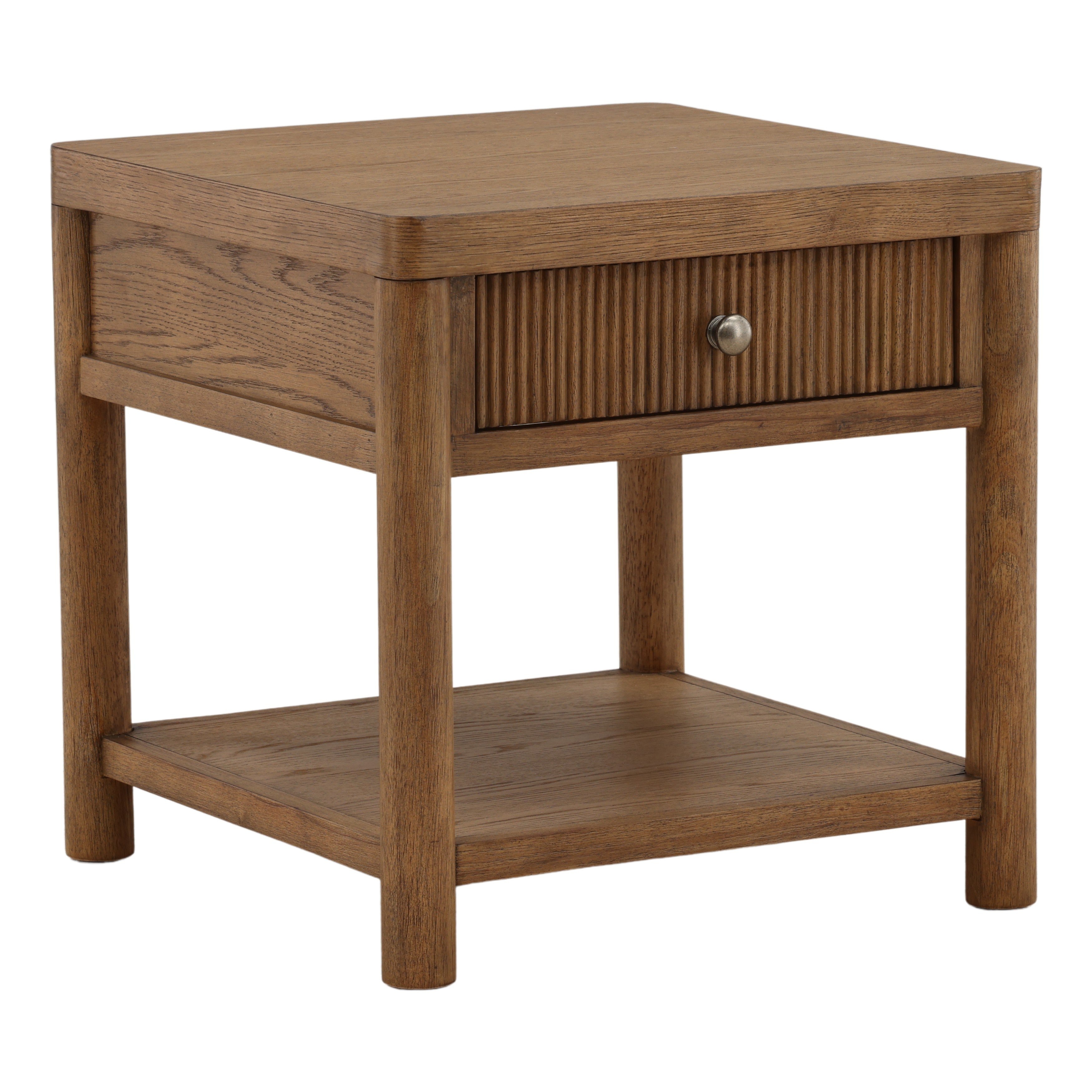 Dovetail Furniture Estrada Side Table DOV18054-DKBR