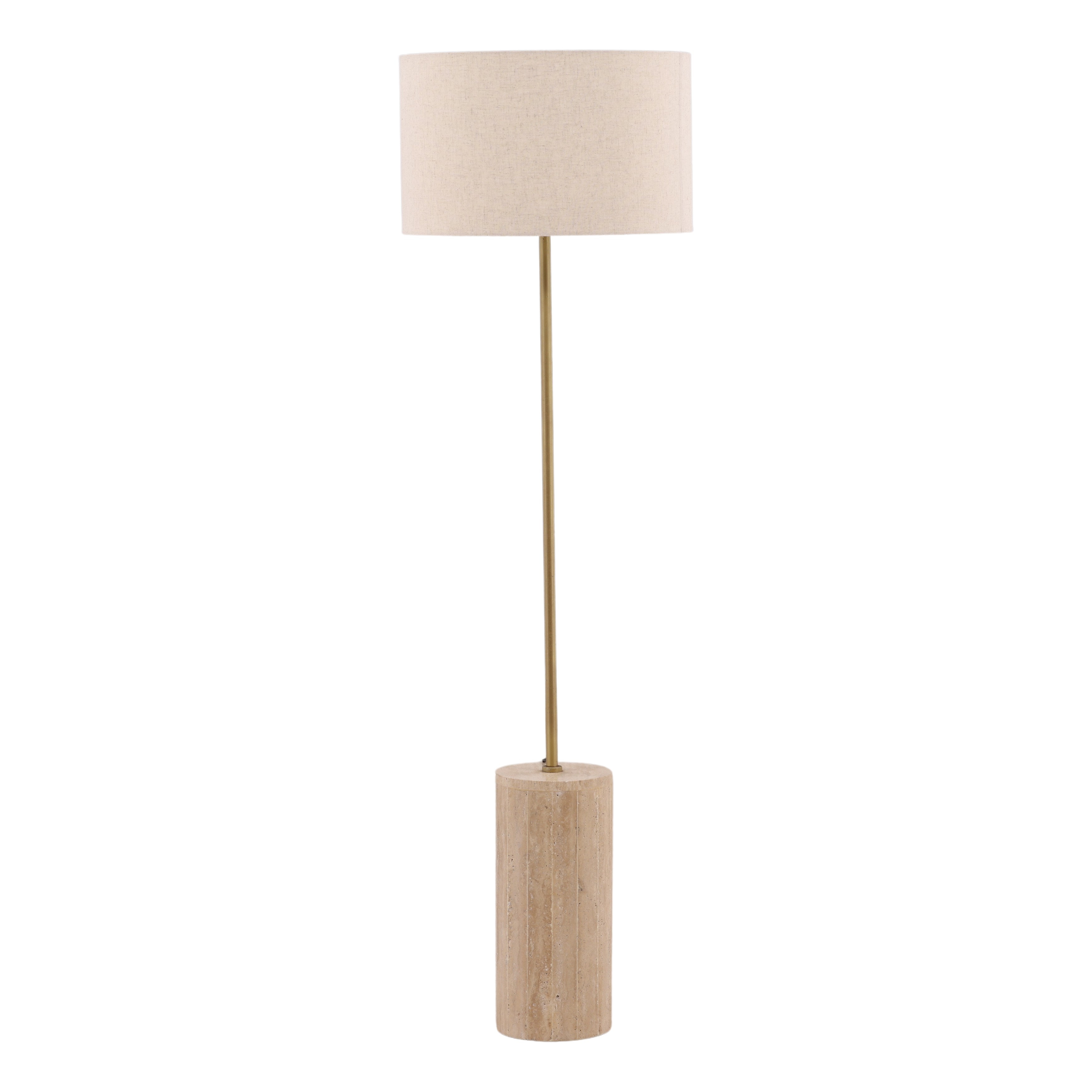 Dovetail Furniture Evelia Floor Lamp DOV63080-NATL