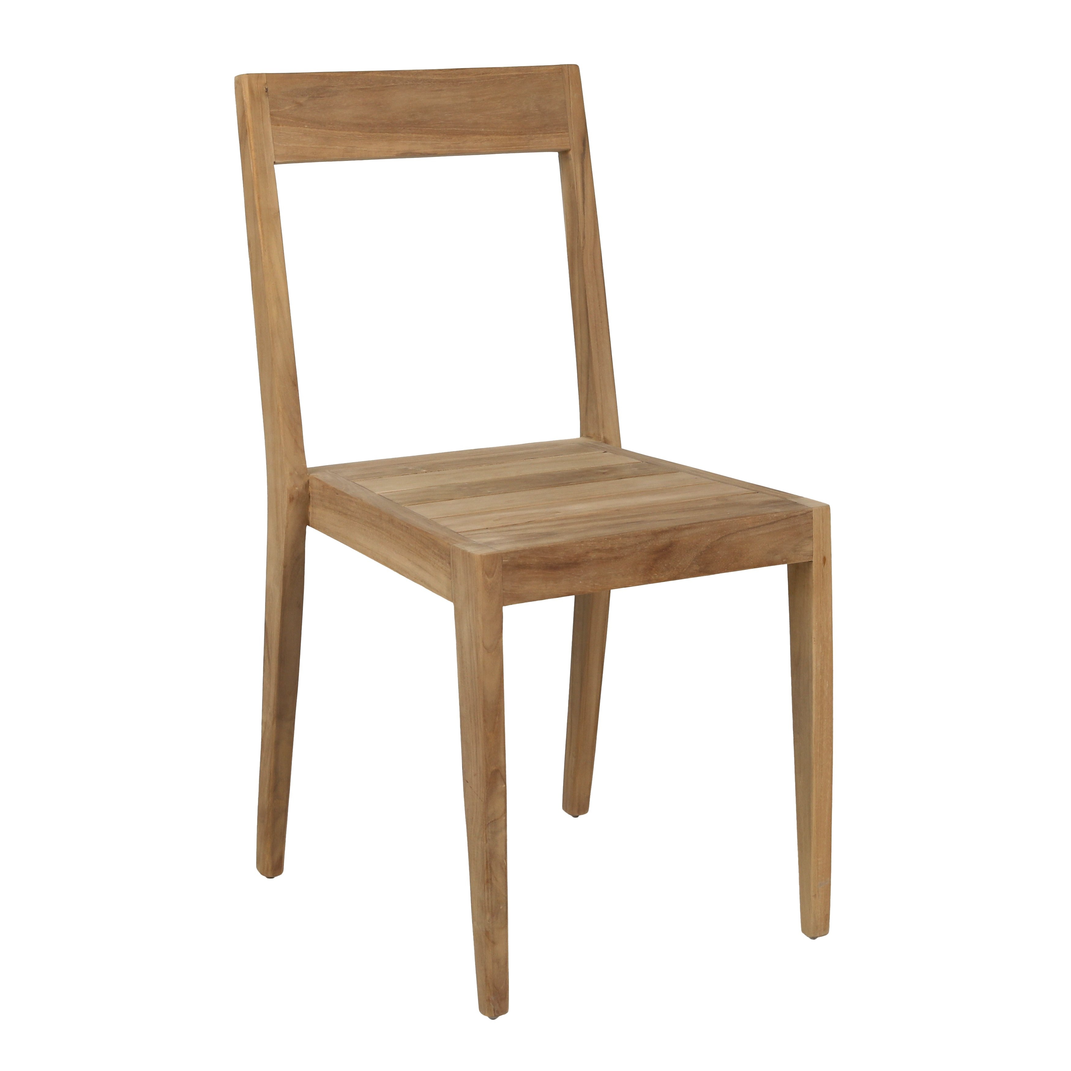 Dovetail Furniture Fisher Outdoor Dining Chair IT8417-NAT