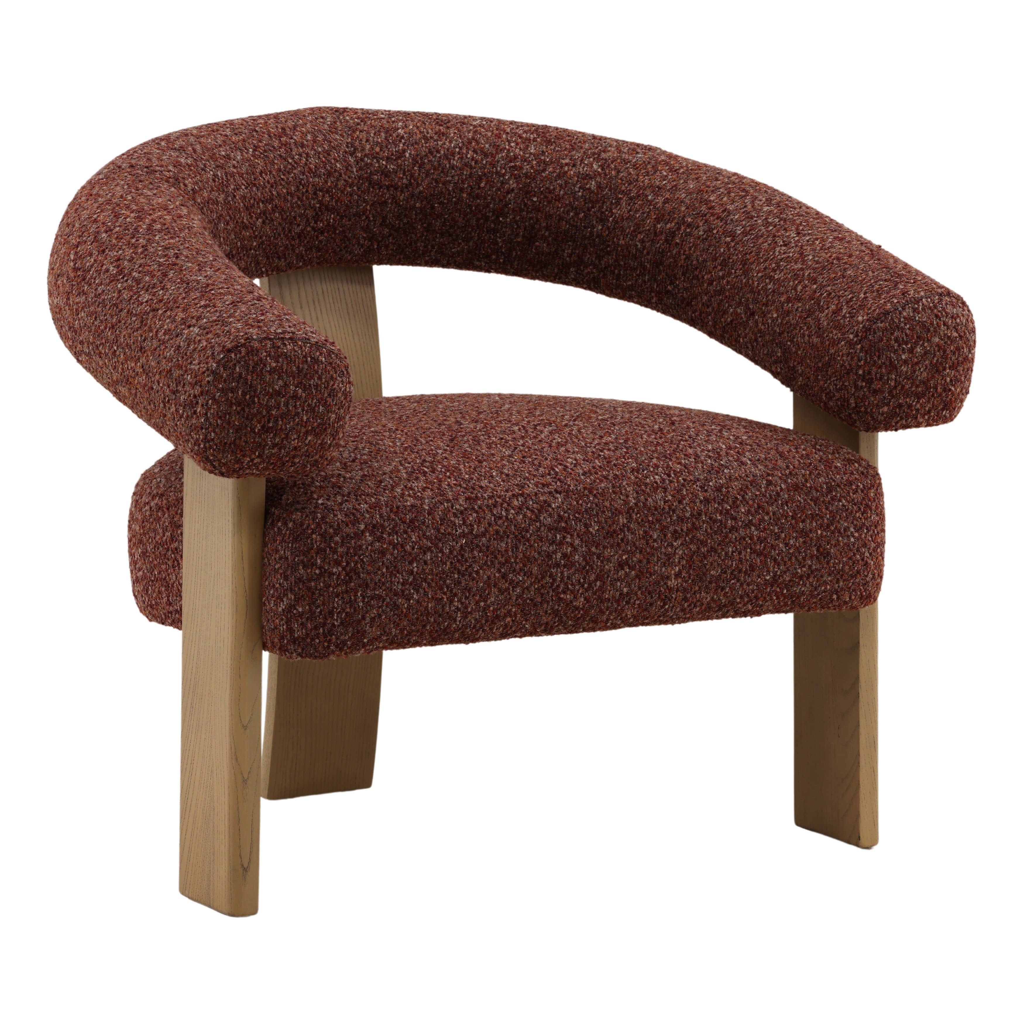 Dovetail Furniture Frankie Occasional Chair DOV39008-RUST