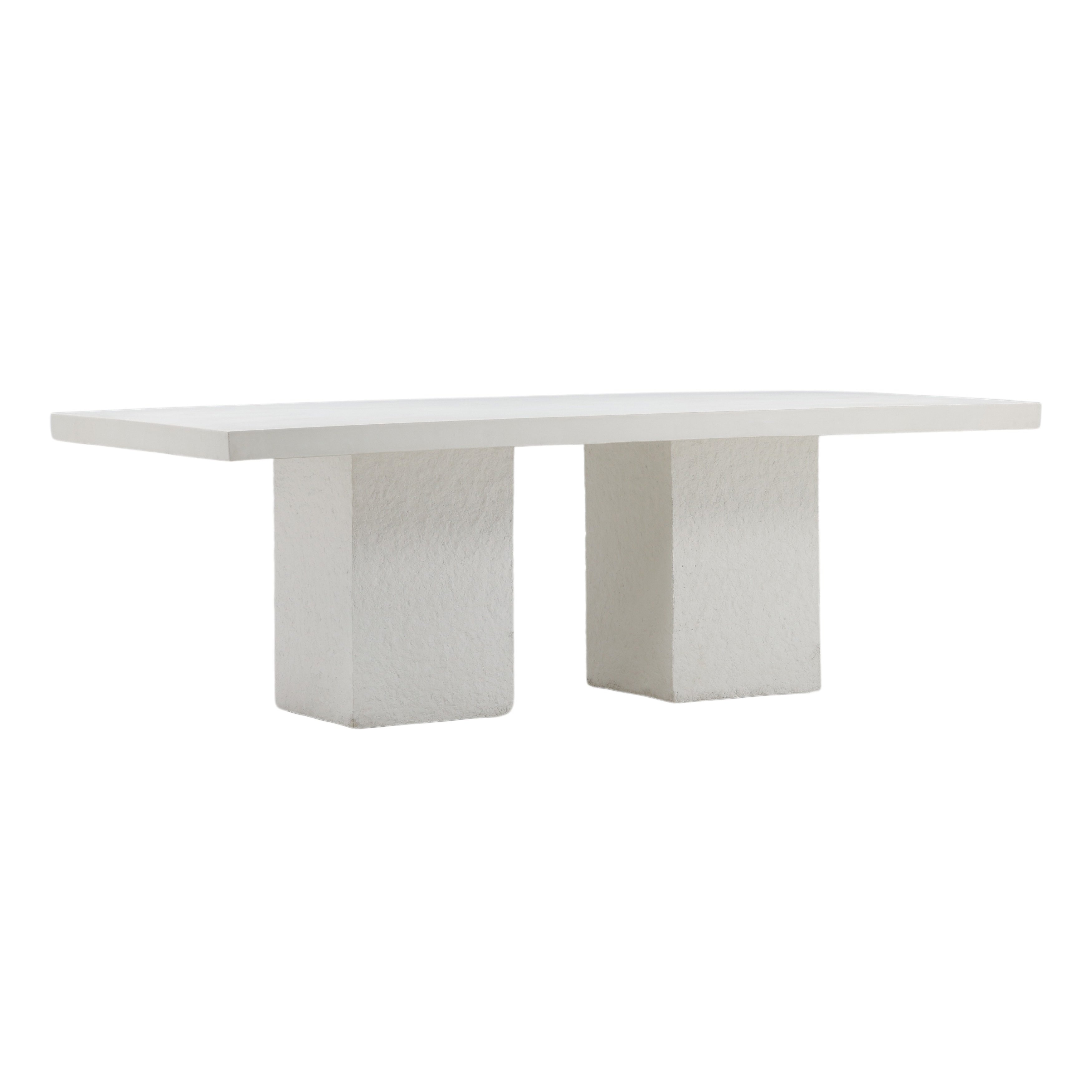 Dovetail Furniture Goodwin Outdoor Dining Table DOV24115-CREM