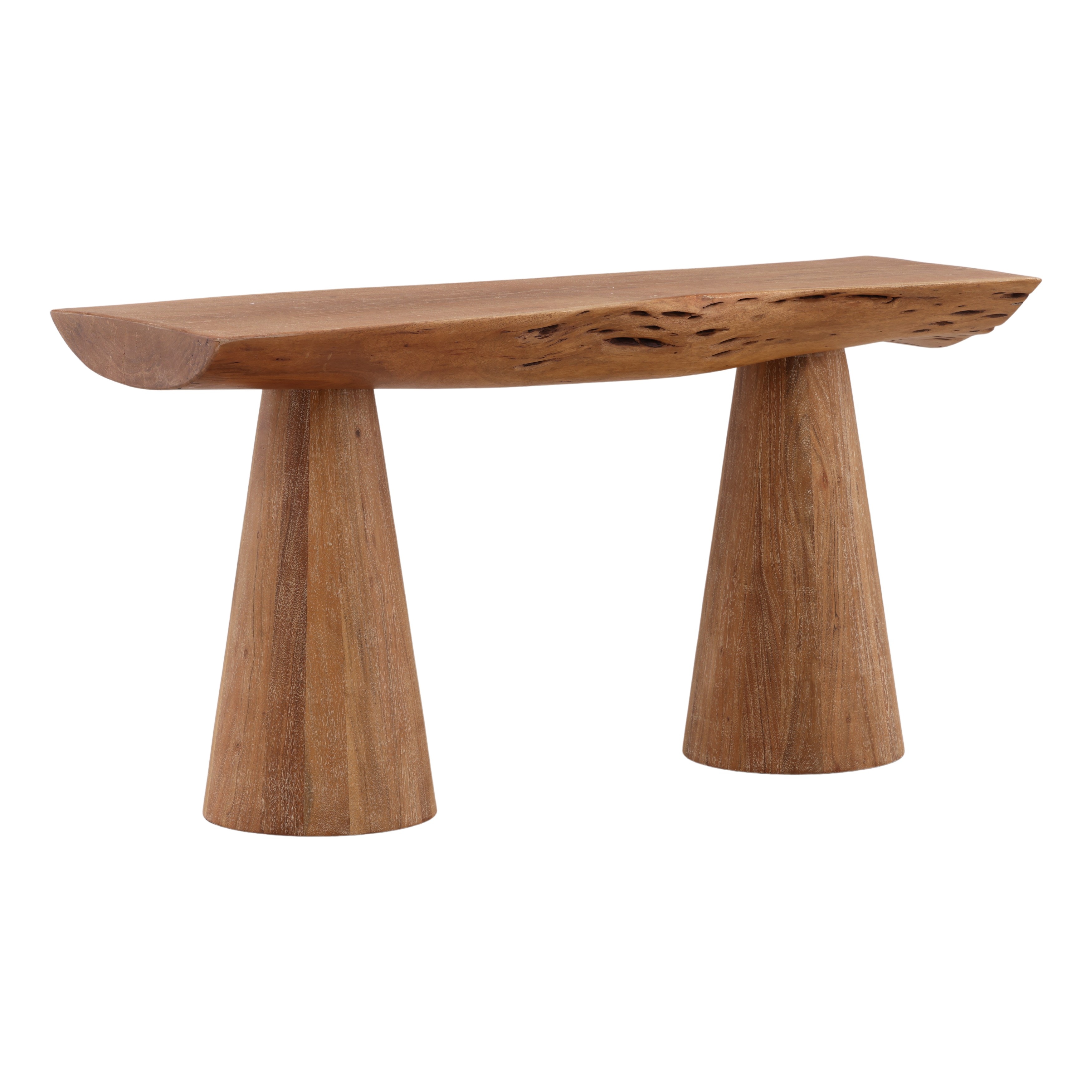 Dovetail Furniture Hargrove Console Table DOV76047-NATL
