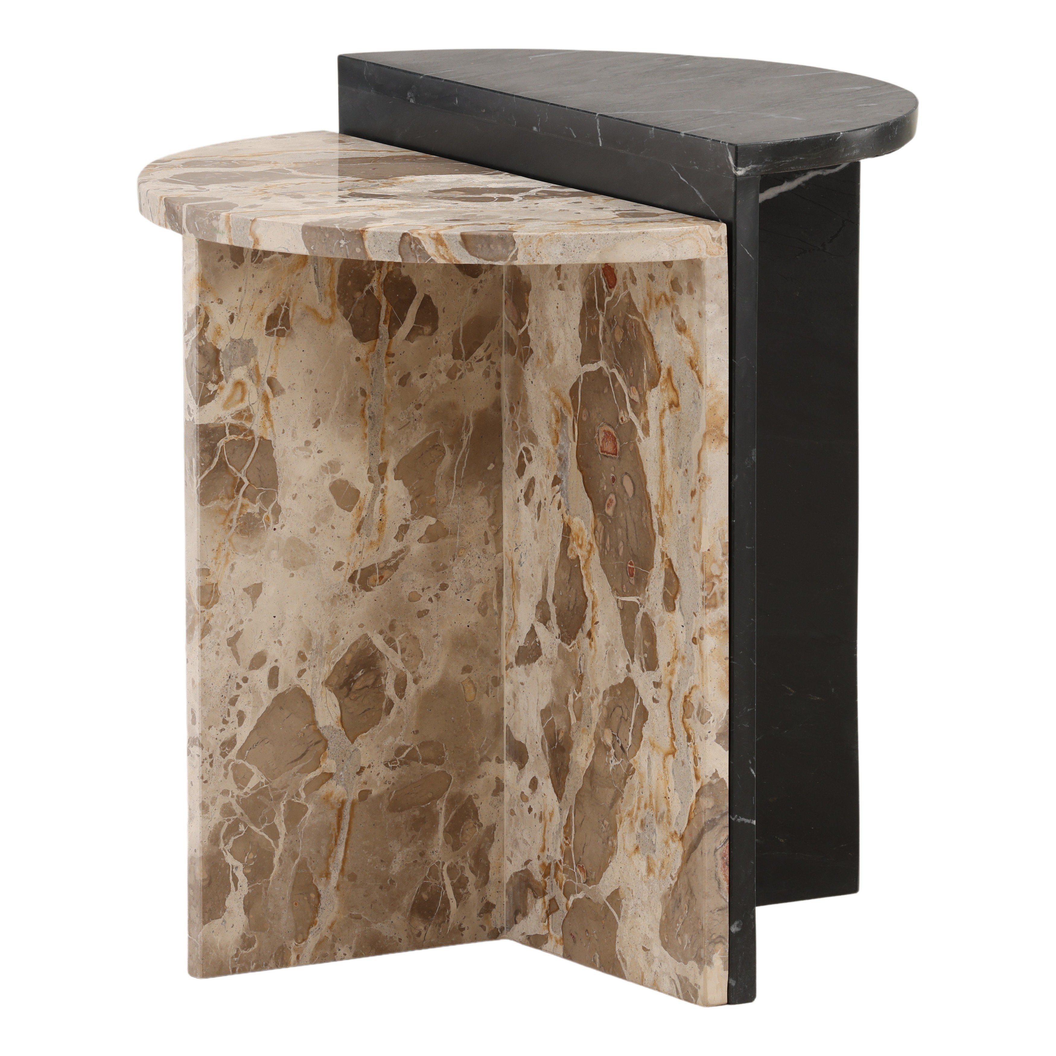 Dovetail Furniture Harrington Nesting Table Set of 2 DOV40120-BKCR