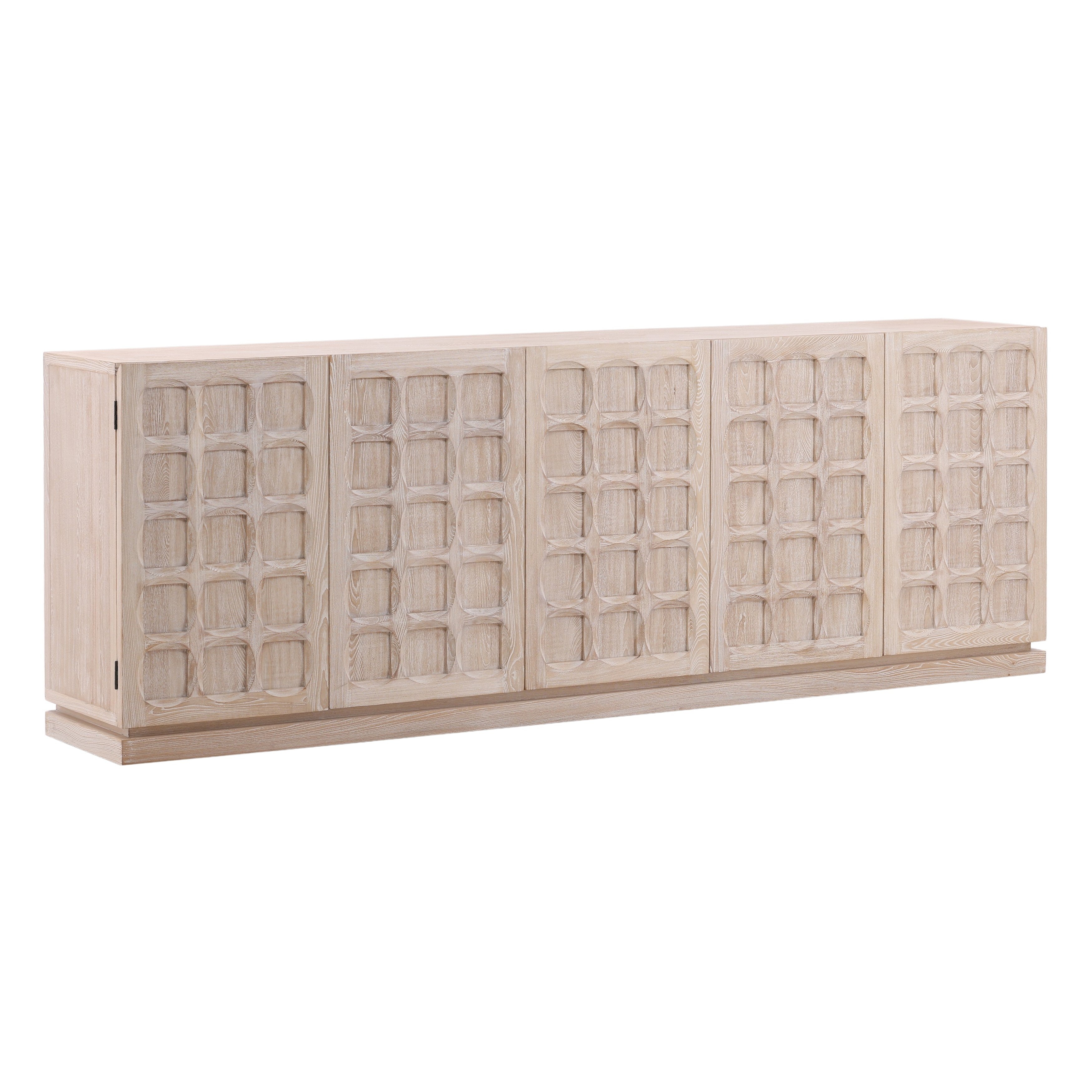 Dovetail Furniture Harrison Sideboard DOV10395-WHTW-106