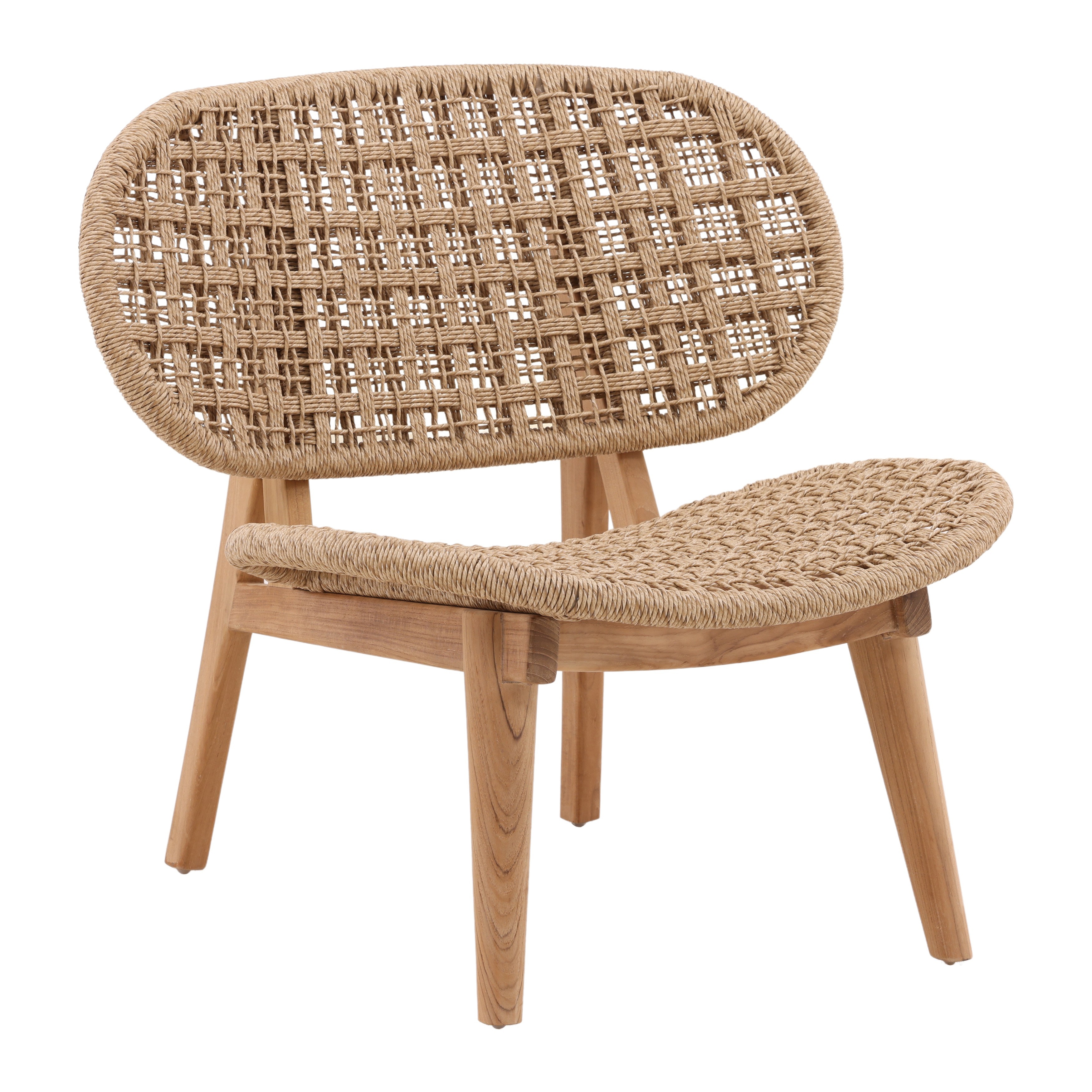 Dovetail Furniture Hermosillo Outdoor Occasional Chair DOV10000-NATL