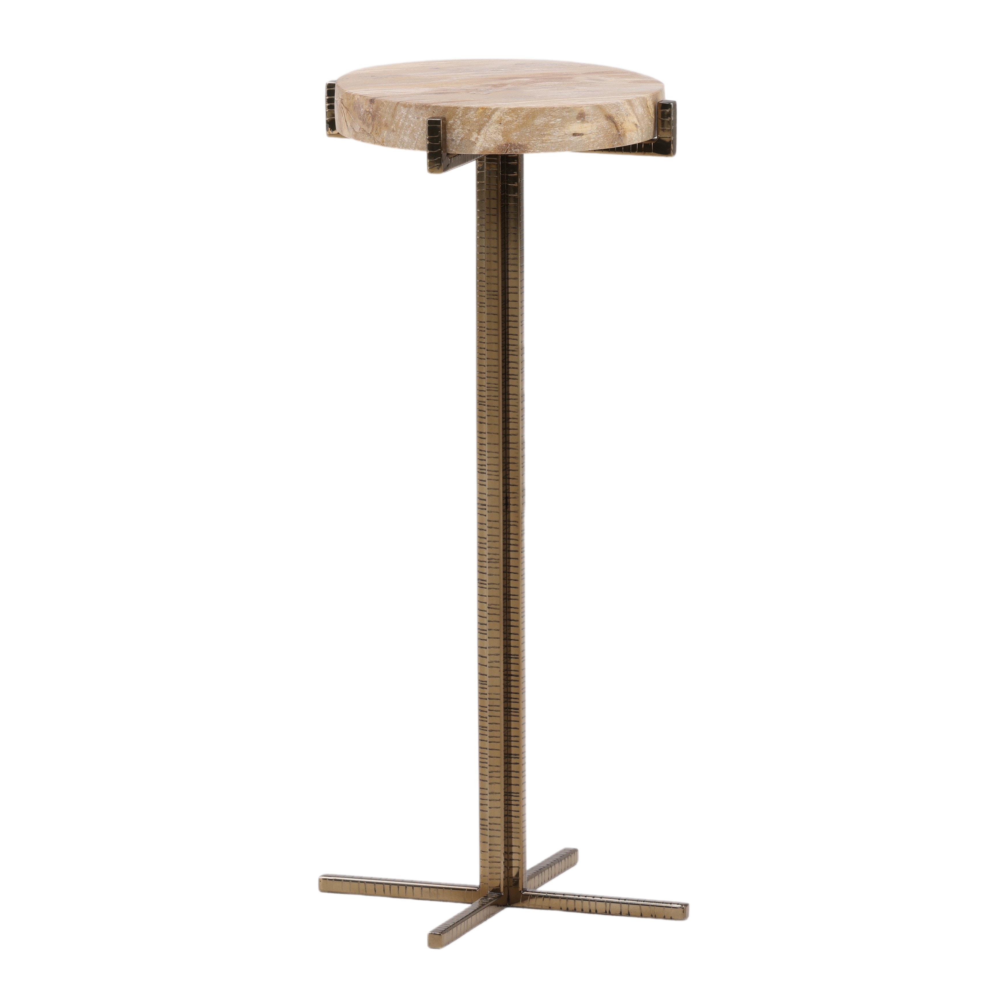 Dovetail Furniture Hesper Side Table DOV22026-NATL